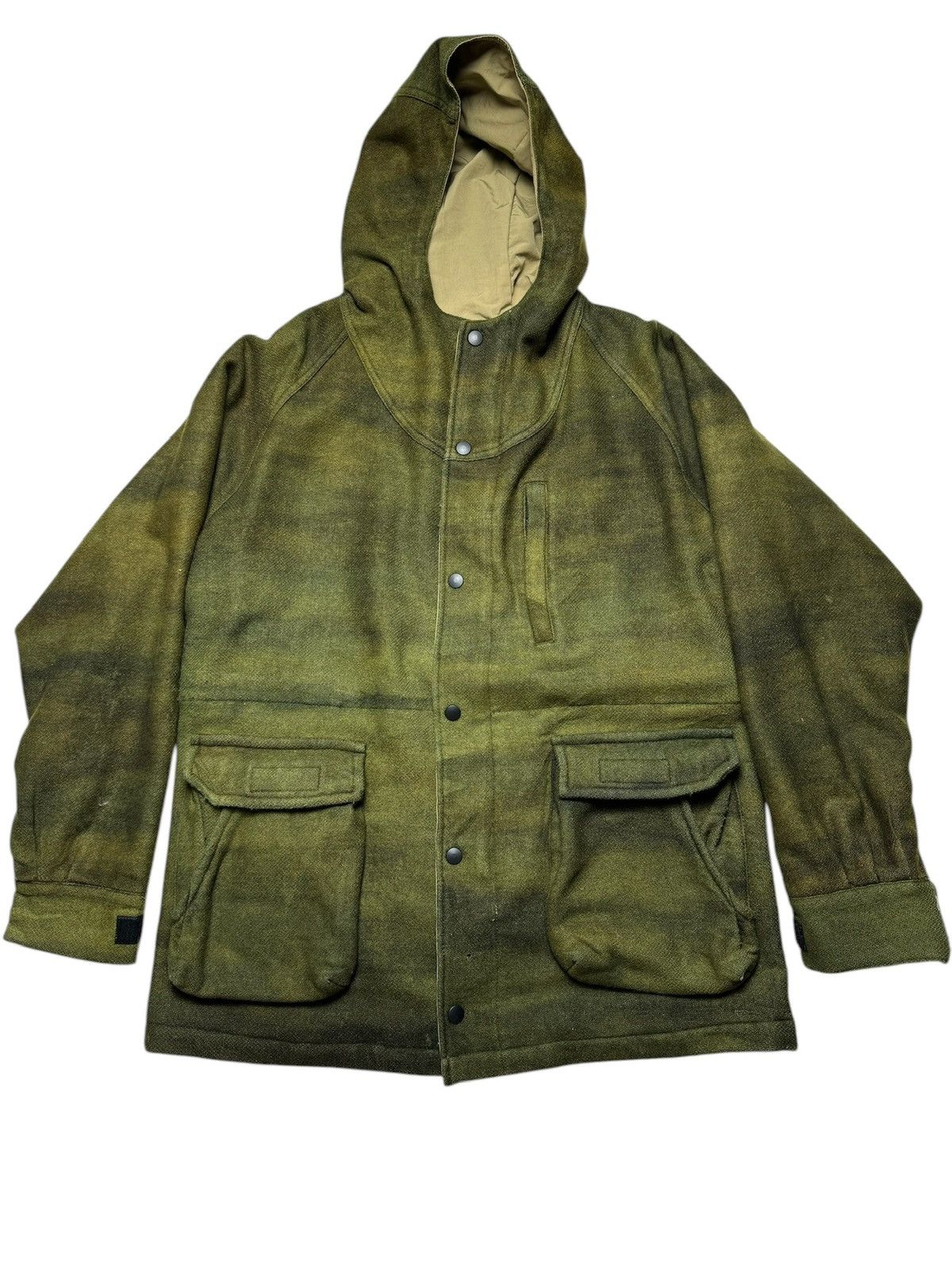 Japanese Brand × Needles Needles Wool Jacket Hoodie Size US M / EU 48-50 / 2 - 1 Thumbnail