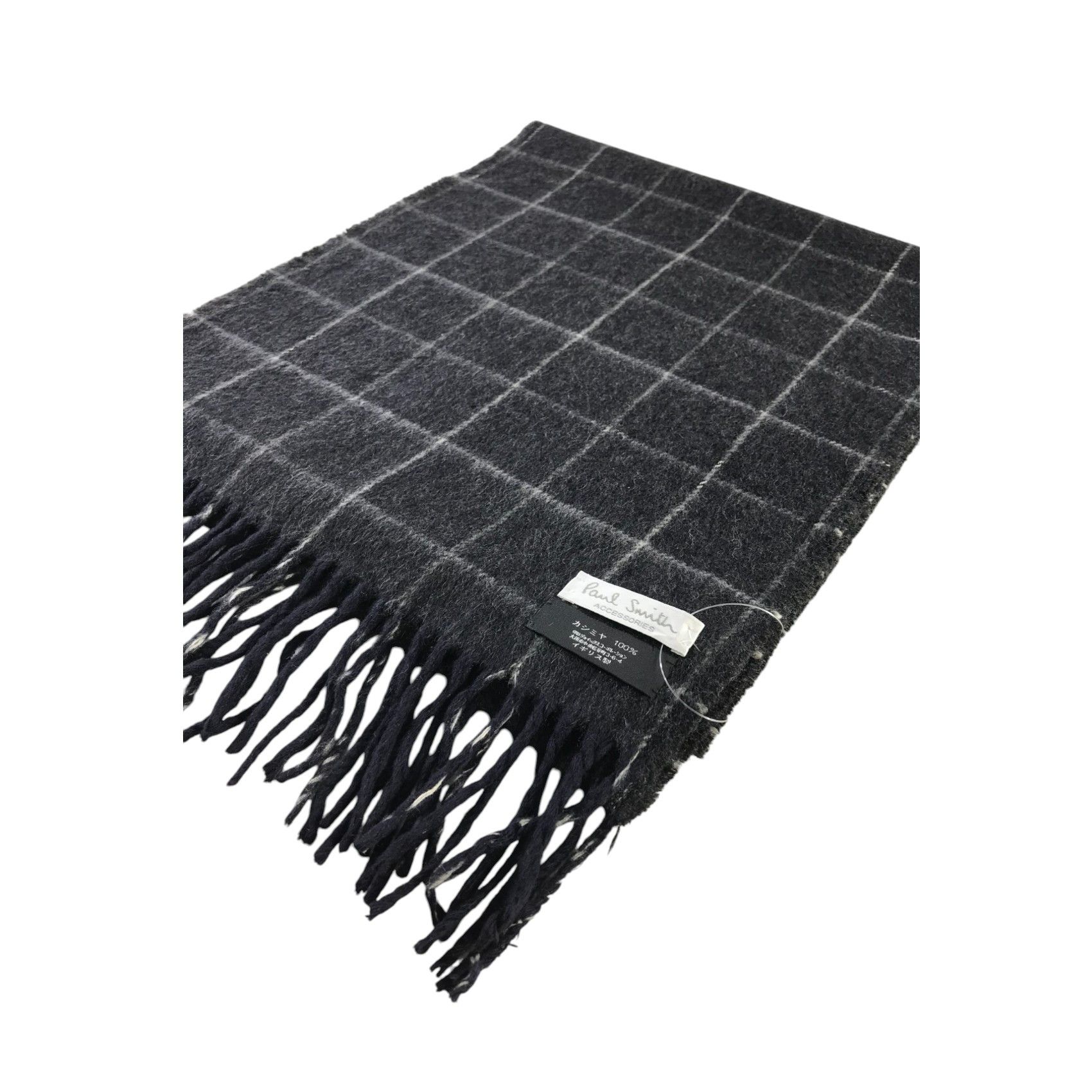 Paul Smith × Vintage Paul Smith Scarf / Muffler / Neckwear - WW2186 Size ONE SIZE - 3 Thumbnail