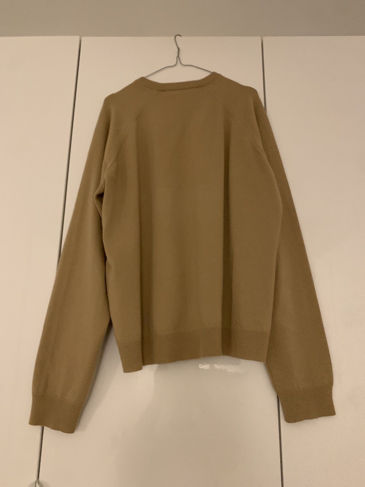 Haider Ackermann Camel round neck sweater Size US L / EU 52-54 / 3 - 6 Thumbnail