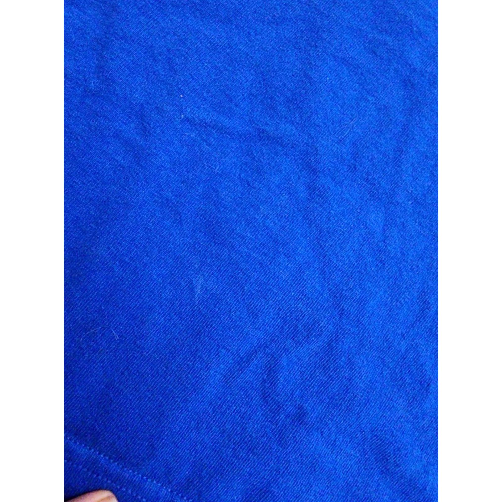 Fruit Of The Loom Vintage Panasonic Oxyride Battery Promo T-Shirt Men XL Blue 90s Retro Short Sleeve Cotton Size US XL / EU 56 / 4 - 4 Thumbnail