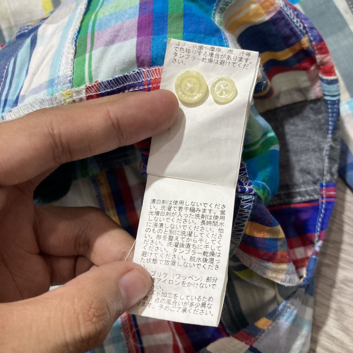 Bape OG Bape A Bathing Ape Camo Patchwork Long Slevee Shirt Size US S / EU 44-46 / 1 - 19 Thumbnail