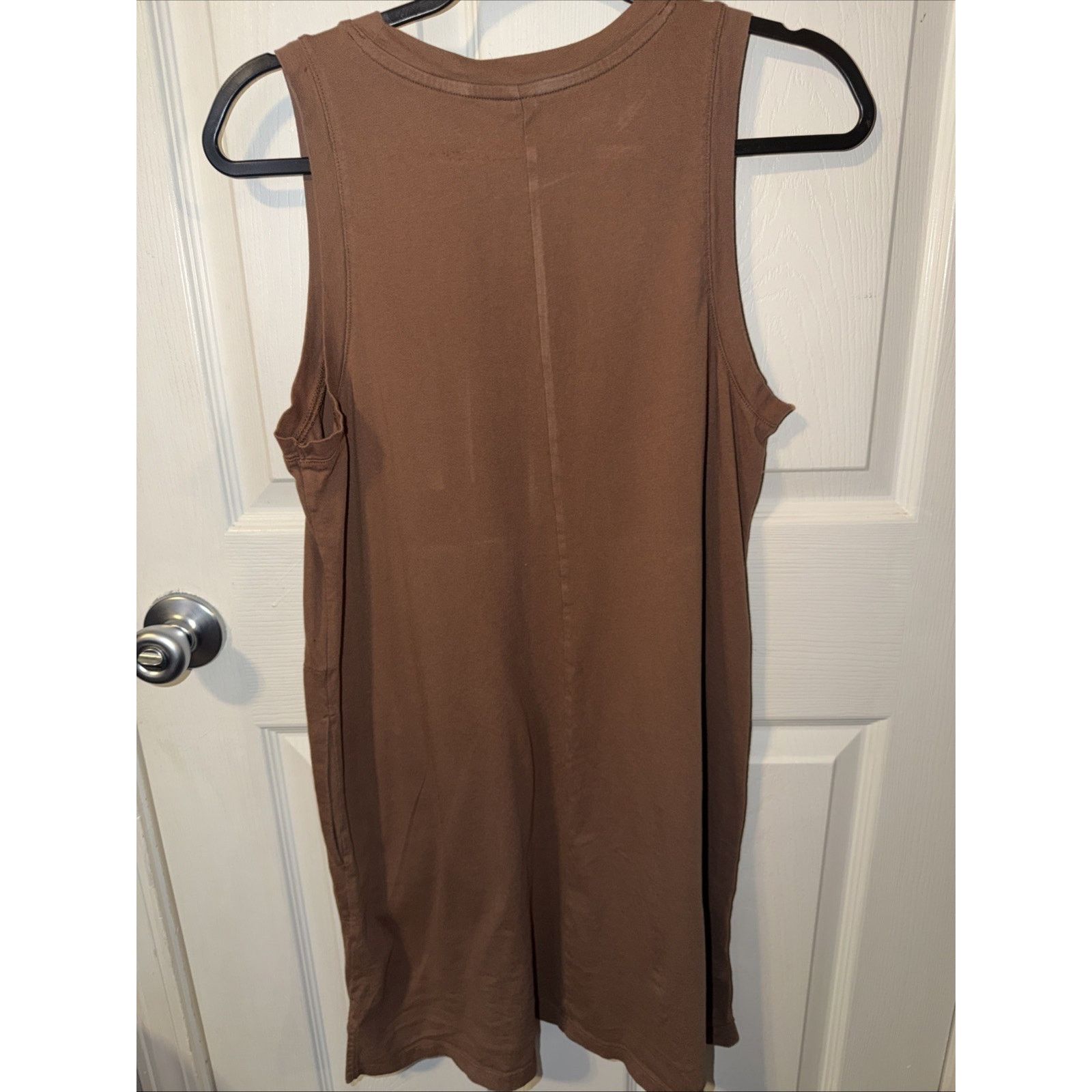 Old Navy Old Navy Womens Brown Fitted Ribbed Knit Dress Large Size L / US 10 / IT 46 - 10 Thumbnail