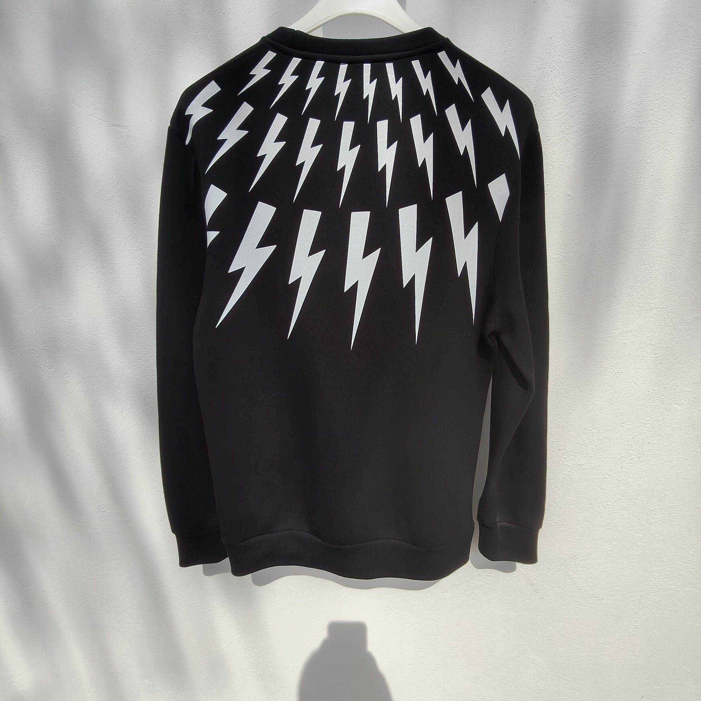 Neil Barrett Lightning bolt print sweatshirt Size US M / EU 48-50 / 2 - 7 Thumbnail