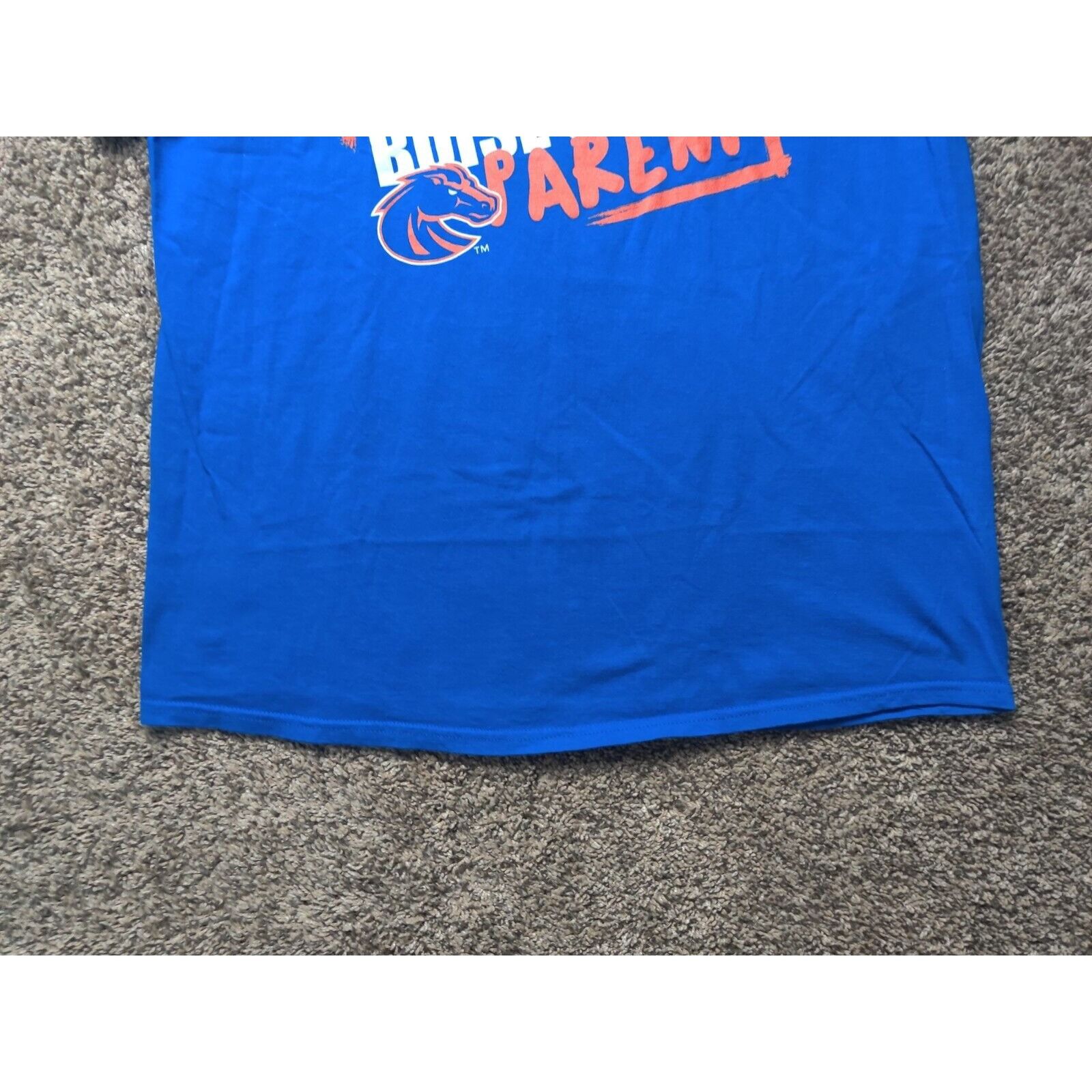 Gildan Boise State Shirt Adult Mens Large Blue Proud to be a Parent Size US L / EU 52-54 / 3 - 4 Thumbnail
