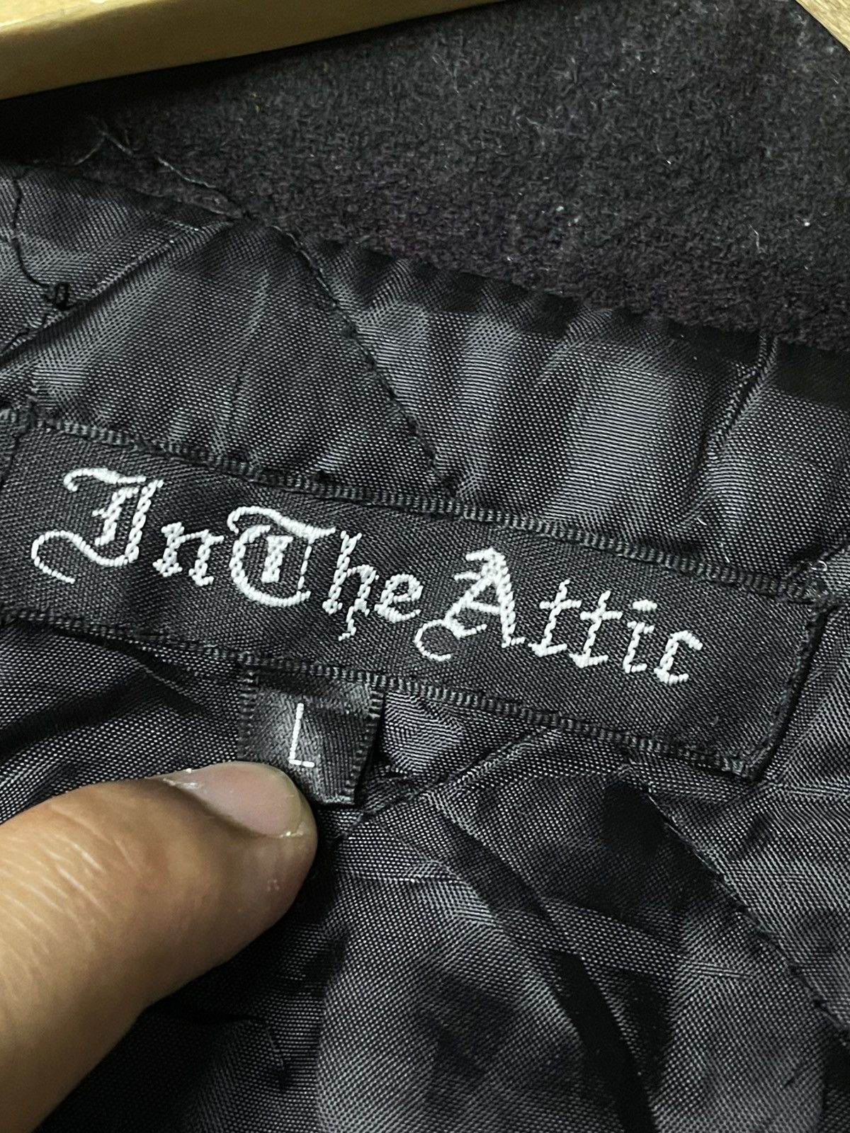 In The Attic × Japanese Brand × Vintage In The Attic Checkered Faux Fur Hooded Coat (107) Size US L / EU 52-54 / 3 - 9 Thumbnail