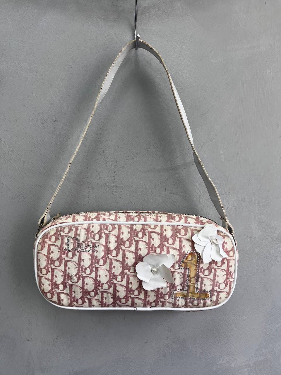 Vintage VINTAGE BOOTLEG DIOR hype MONOGRAM mini bag pink Size ONE SIZE - 1 Thumbnail