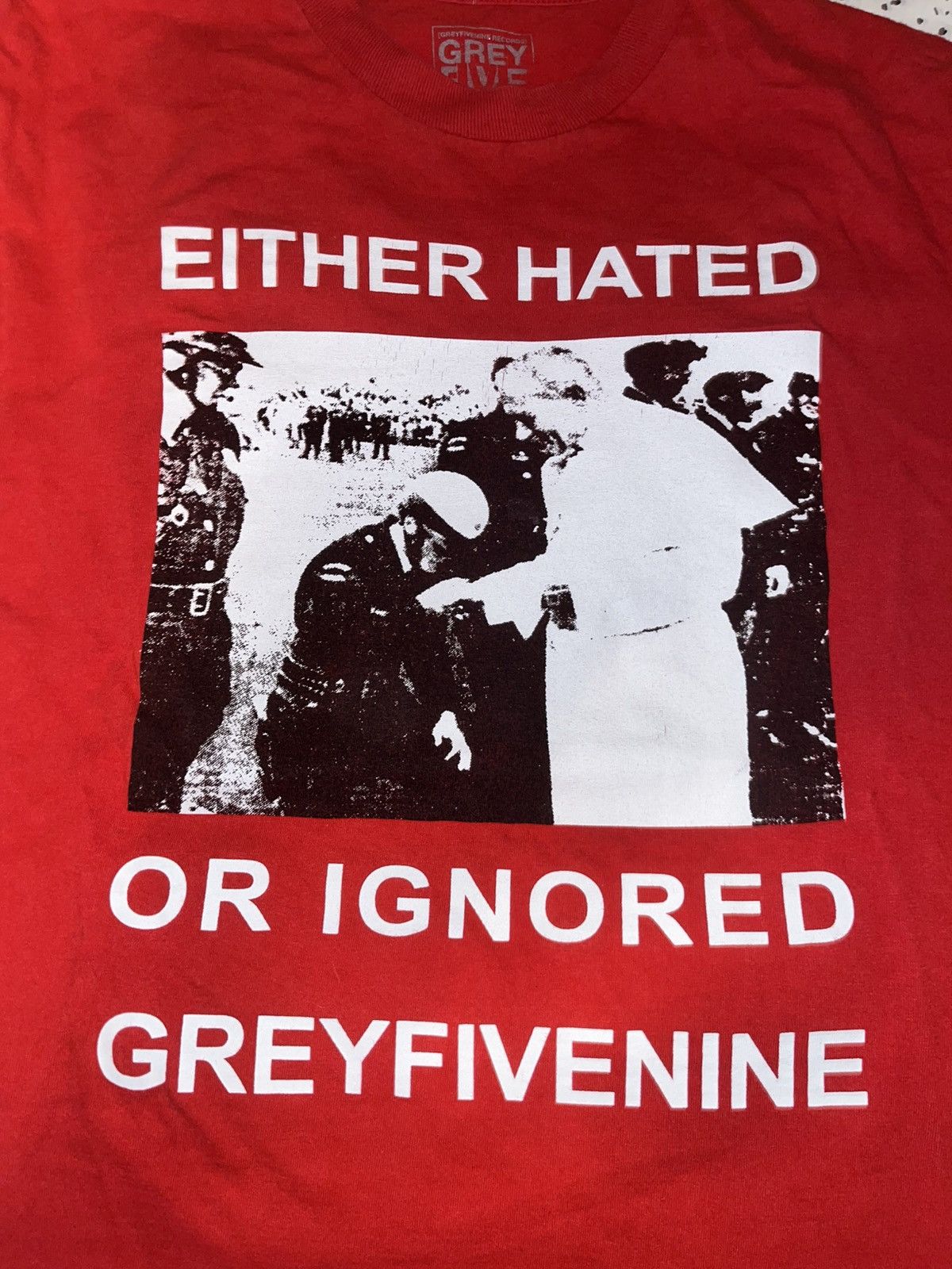 G59 Records G59 - Either Hated or Ignored Tee (Red) Size US M / EU 48-50 / 2 - 2 Thumbnail