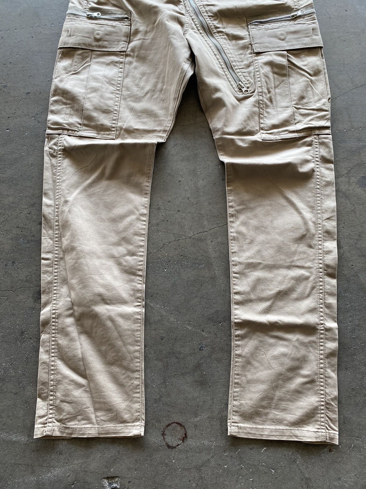 CABANE de ZUCCa 2000s Cabane de Zucca - Asymmetric Zipper Cargo Pants Size US 32 / EU 48 - 3 Thumbnail