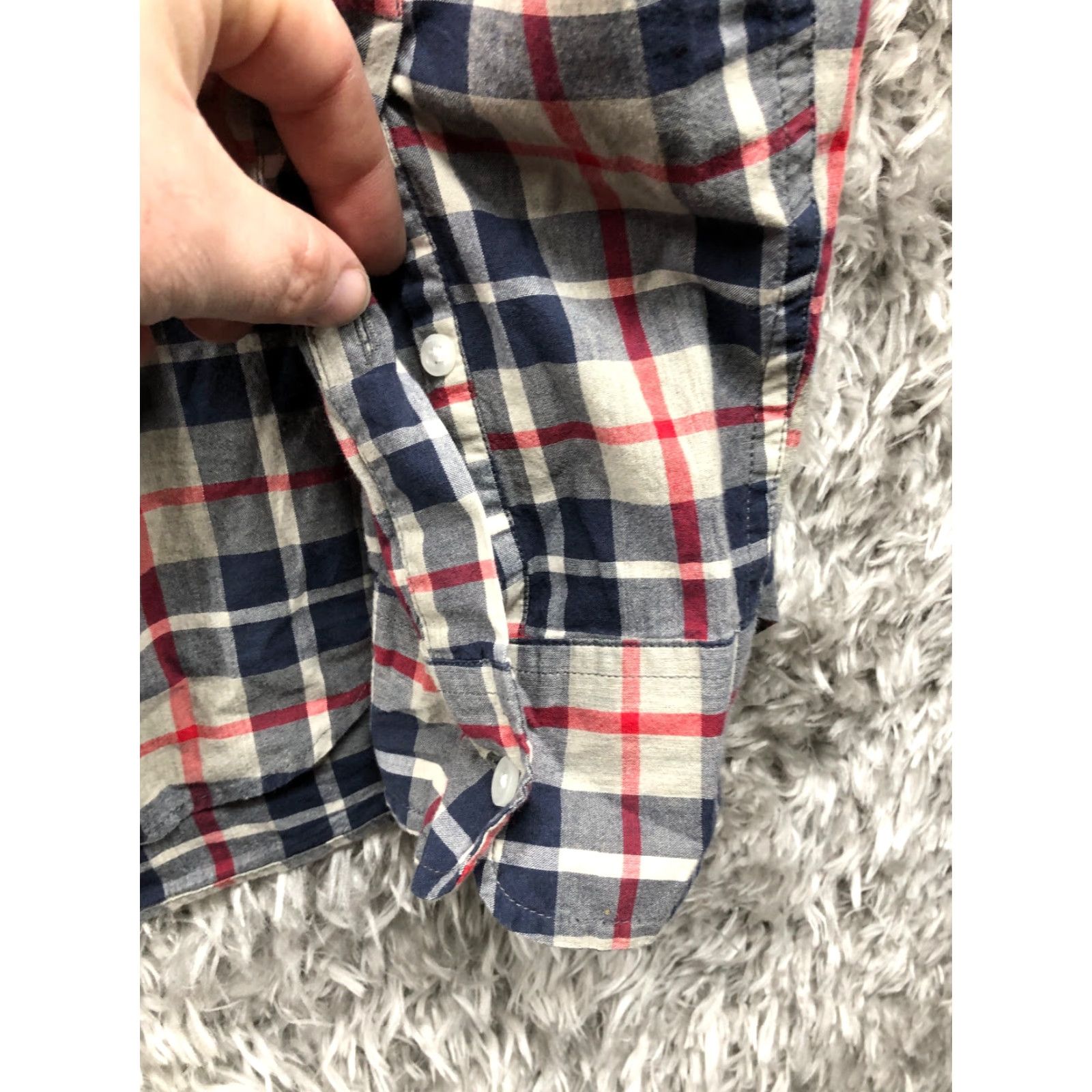 J.Crew J.CREW Mercantile Size L Mens Long Sleeve Button Down Slim Multicolor Shirt Size US L / EU 52-54 / 3 - 3 Thumbnail