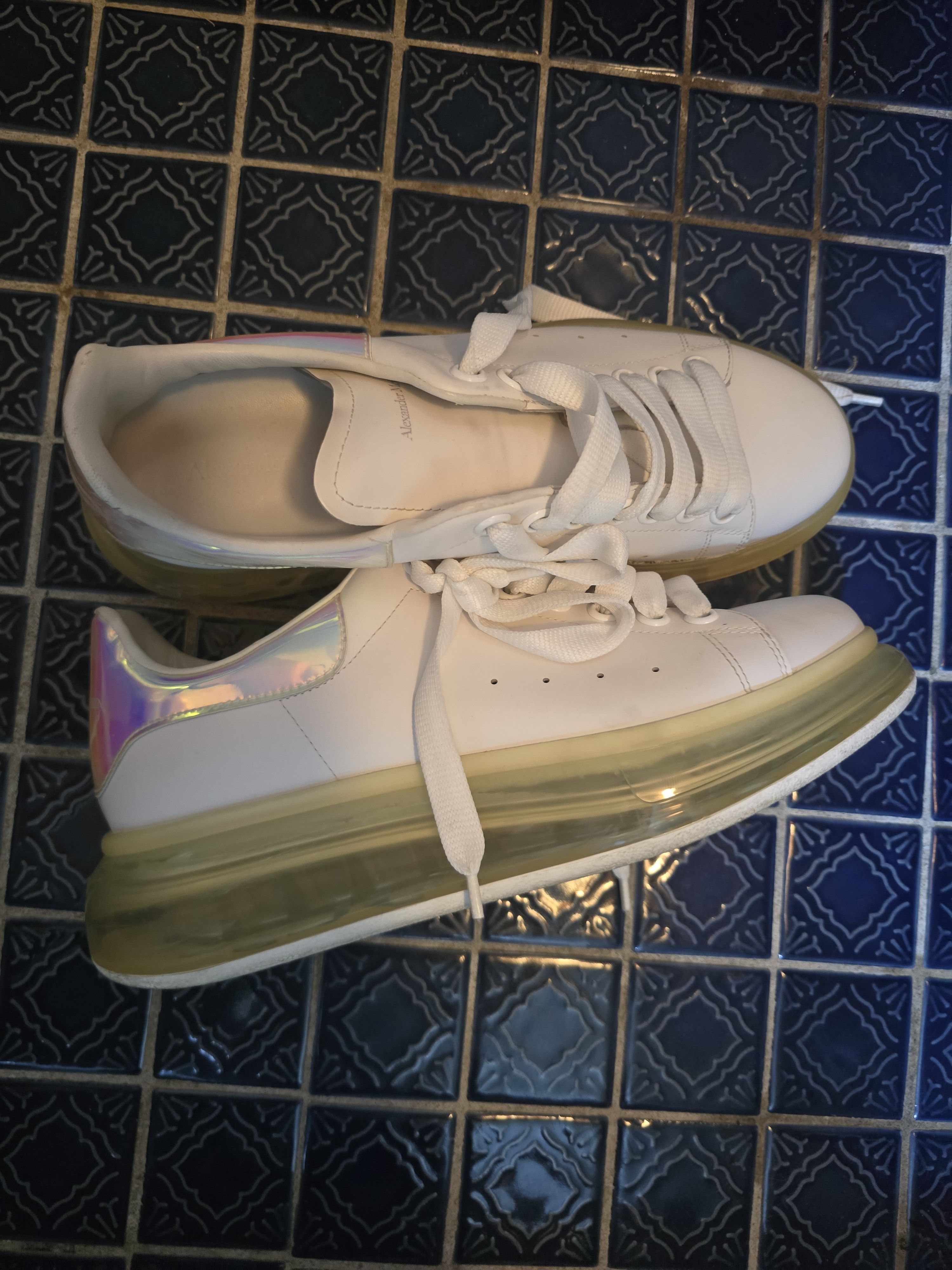 Alexander McQueen McQueen clear sole sneakers Size US 10.5 / IT 40.5 - 4 Thumbnail