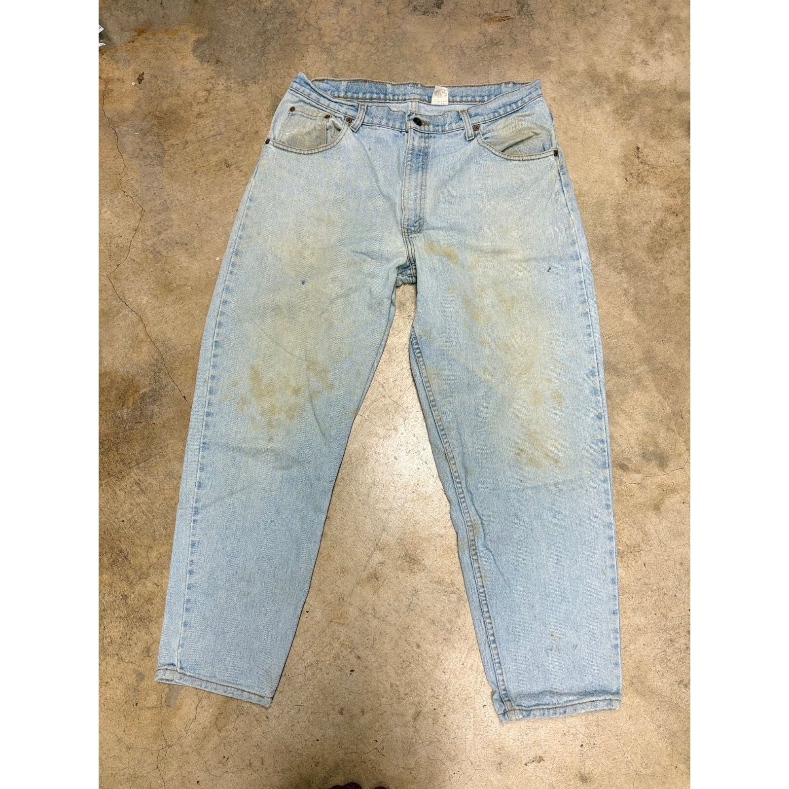 Levi's VTG Levi’s 560 Loose Fit High Rise Light Jeans USA Made 36 Size US 36 / EU 52 - 3 Thumbnail