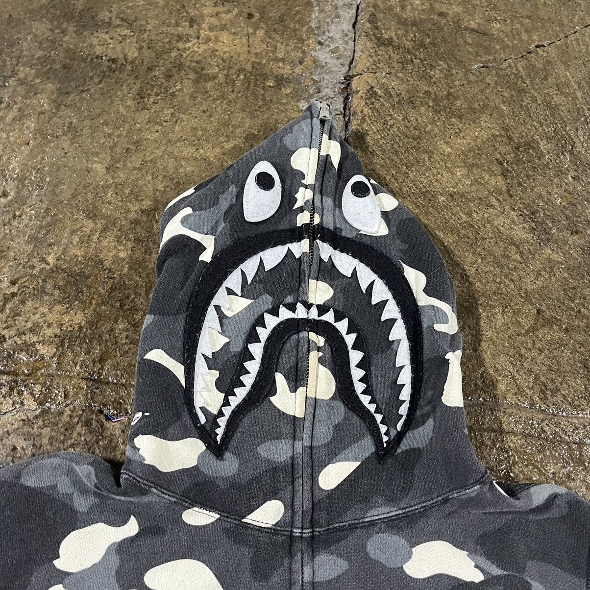 Bape Bathing Ape BAPE City Camo Shark PONR Full-Zip Hoodie (FW20) Size US L / EU 52-54 / 3 - 5 Thumbnail