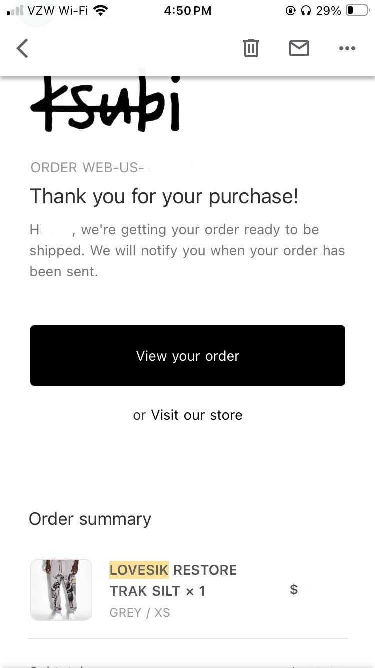 Ksubi Lovesik Sweatpants sz XS Size US 30 / EU 46 - 3 Thumbnail