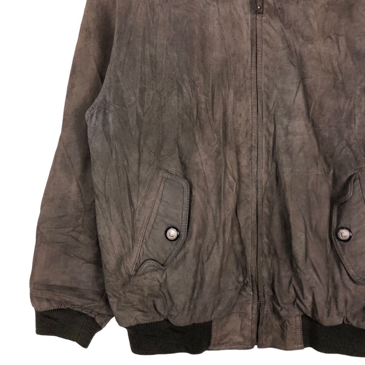 Japanese Brand 🔥Vintage Biker Leather Jacket Vario Max Issey Miyake Size US L / EU 52-54 / 3 - 4 Thumbnail