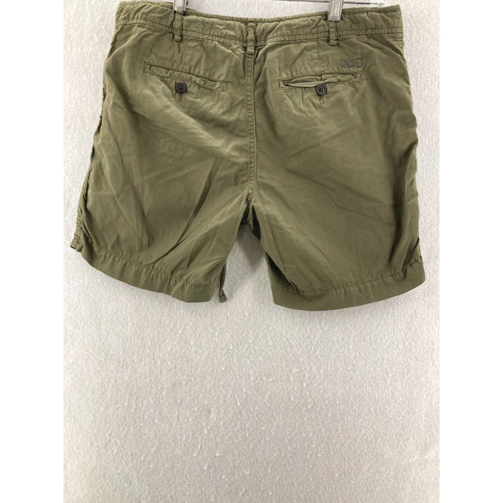 Ralph Lauren Ralph Lauren Women's Shorts Size 6 Green Cotton Casual 2010s Mid Rise Pockets Size 28" / US 6 / IT 42 - 7 Thumbnail