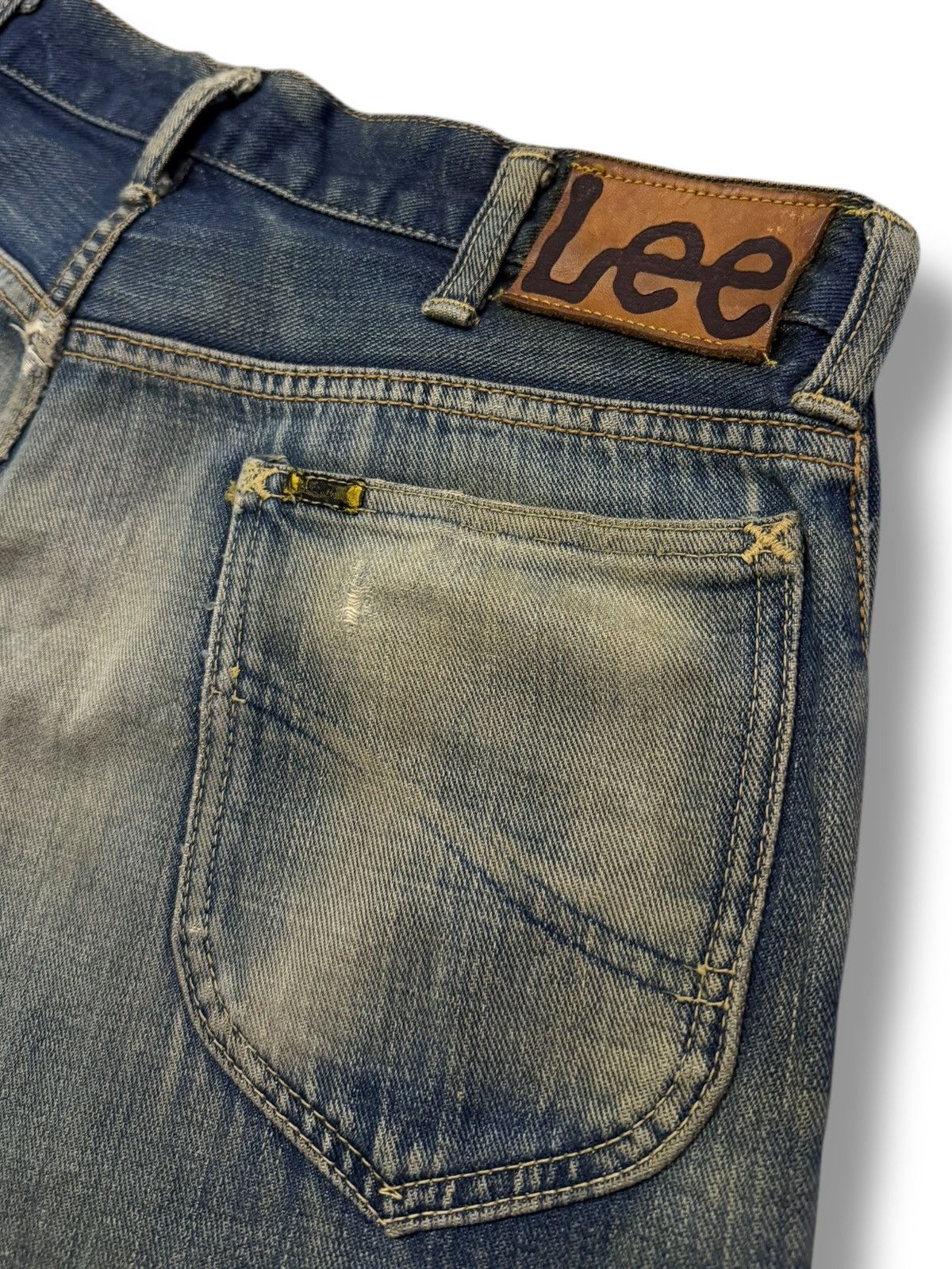 Lee Vintage Lee Union Made Lot 4101 Half Selvedge Japanese Denim Size US 31 - 10 Thumbnail