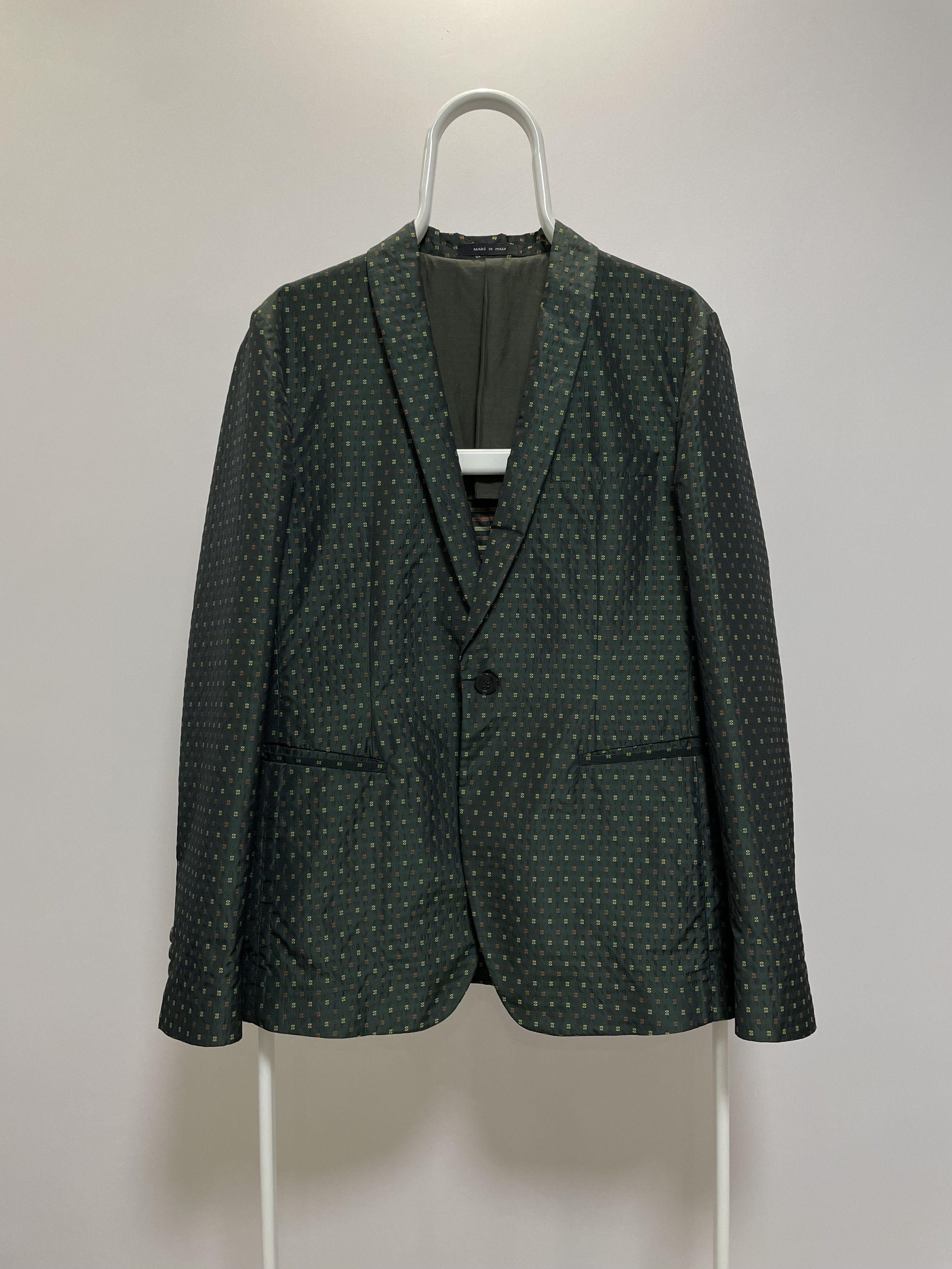 Emporio Armani EMPORIO ARMANI Blazer Jacket Textured Sport Coat Traveller Size 38R - 3 Thumbnail