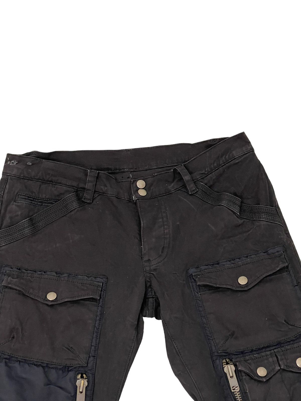 Japanese Brand Bush Pant Kenji Ito Moleskin Low Rise Straight 6🟦9 Size US 33 - 8 Thumbnail