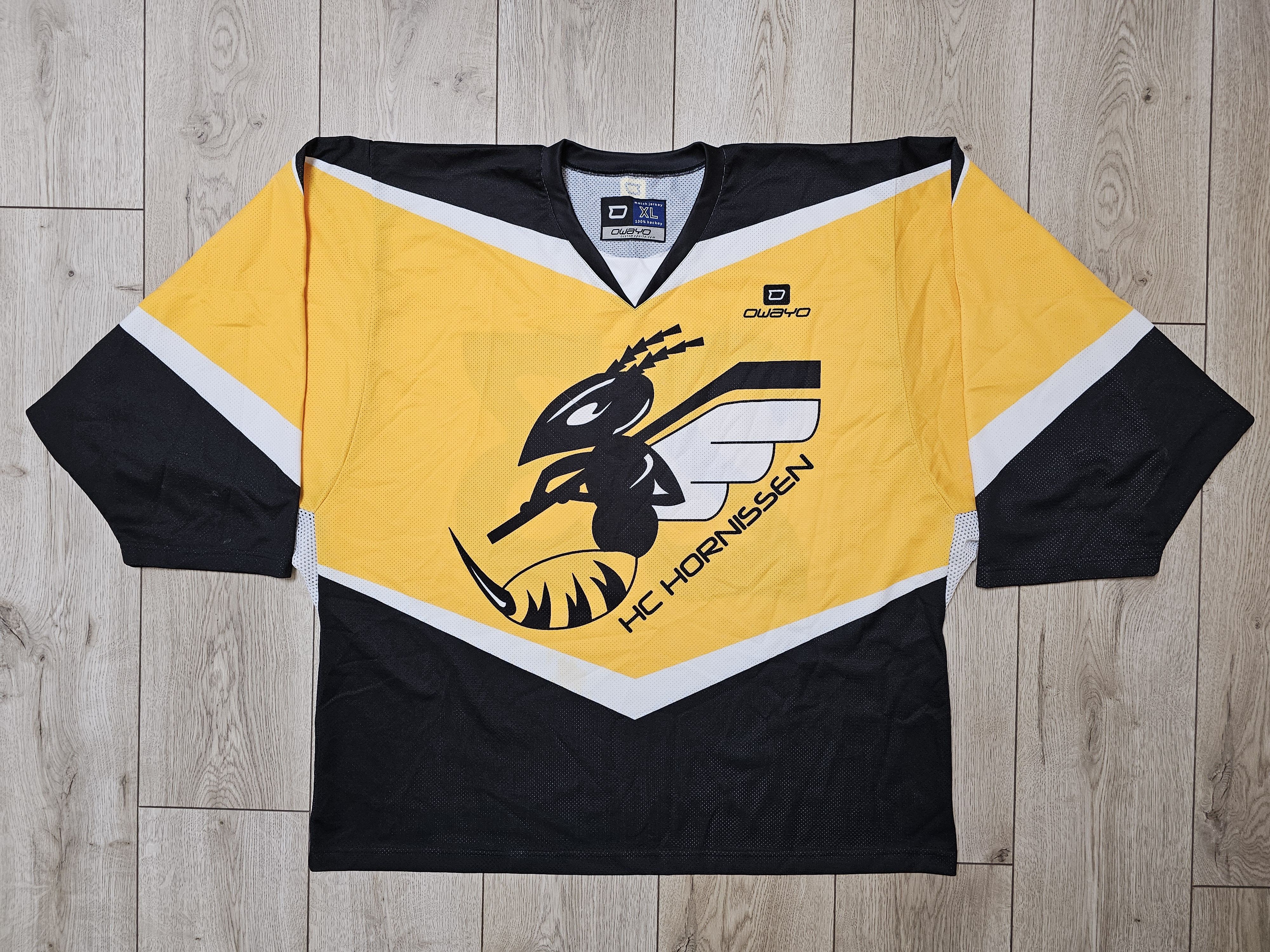NHL HC HORNISSEN AUGSBURG HOCKEY JERSEY GERMANY Size US XL / EU 56 / 4 - 1 Thumbnail