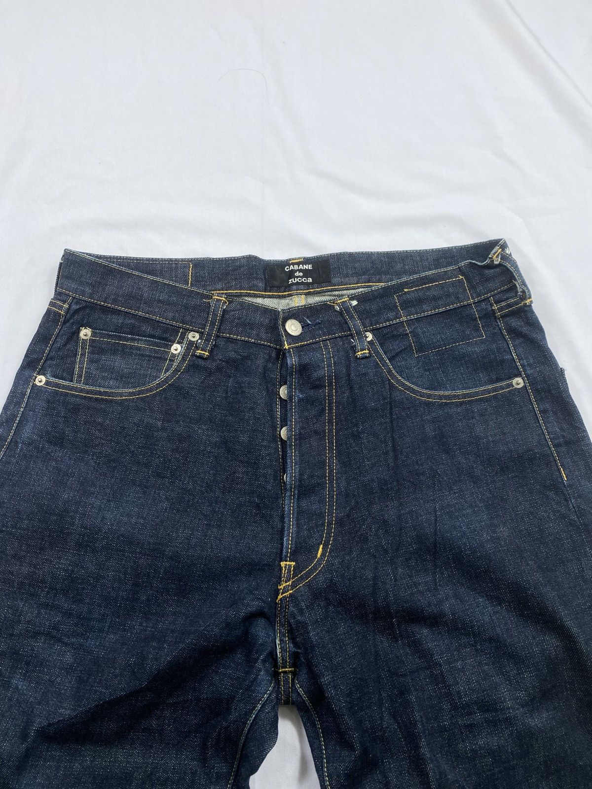 Issey Miyake Vintage Denim Issey Miyake Cabane The Zucca Selvedge Size US 31 - 3 Thumbnail