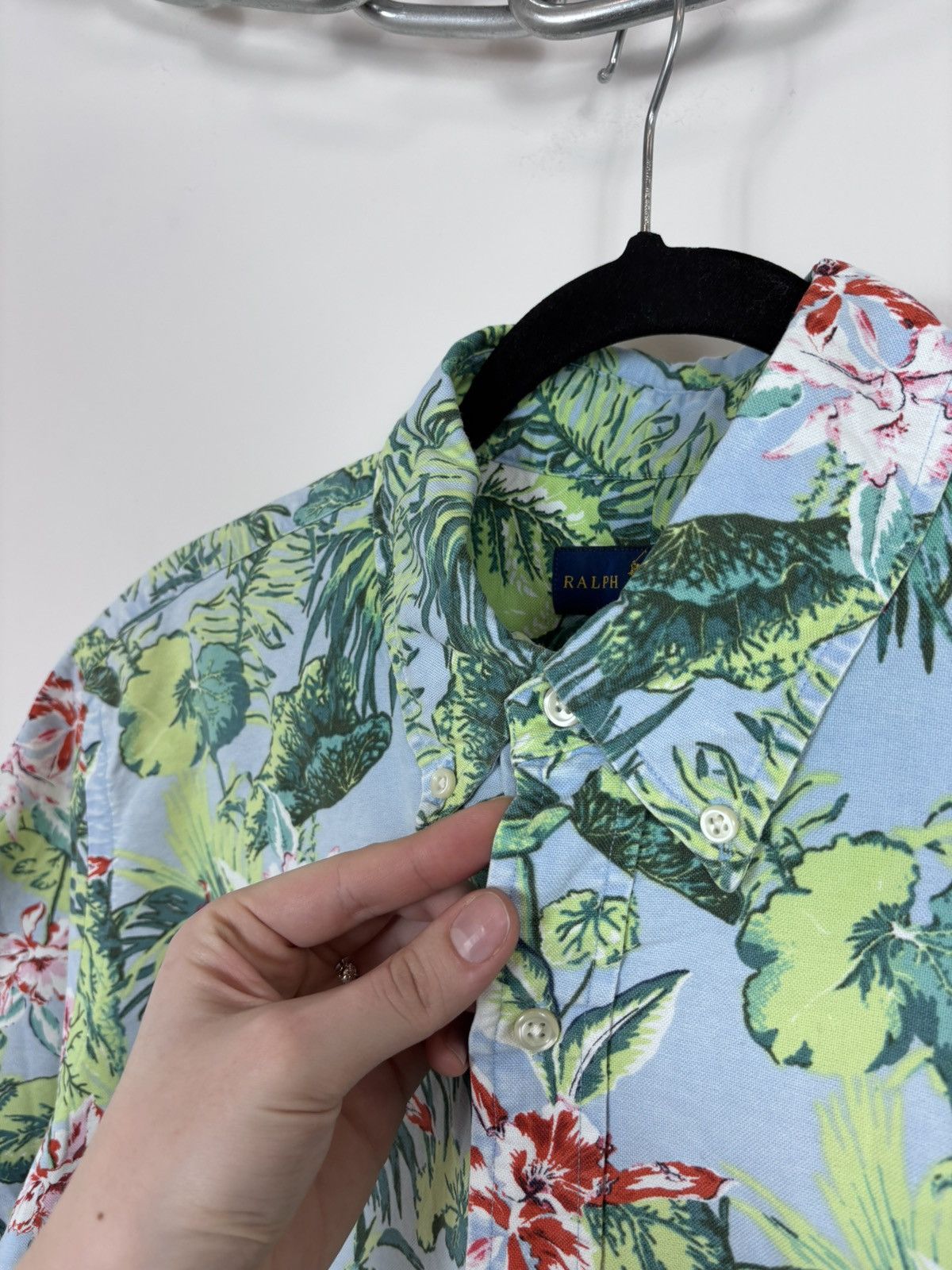 Ralph Lauren Ralph Lauren Men’s Short Sleeve Shirt Floral Hawaiian Size US L / EU 52-54 / 3 - 5 Thumbnail
