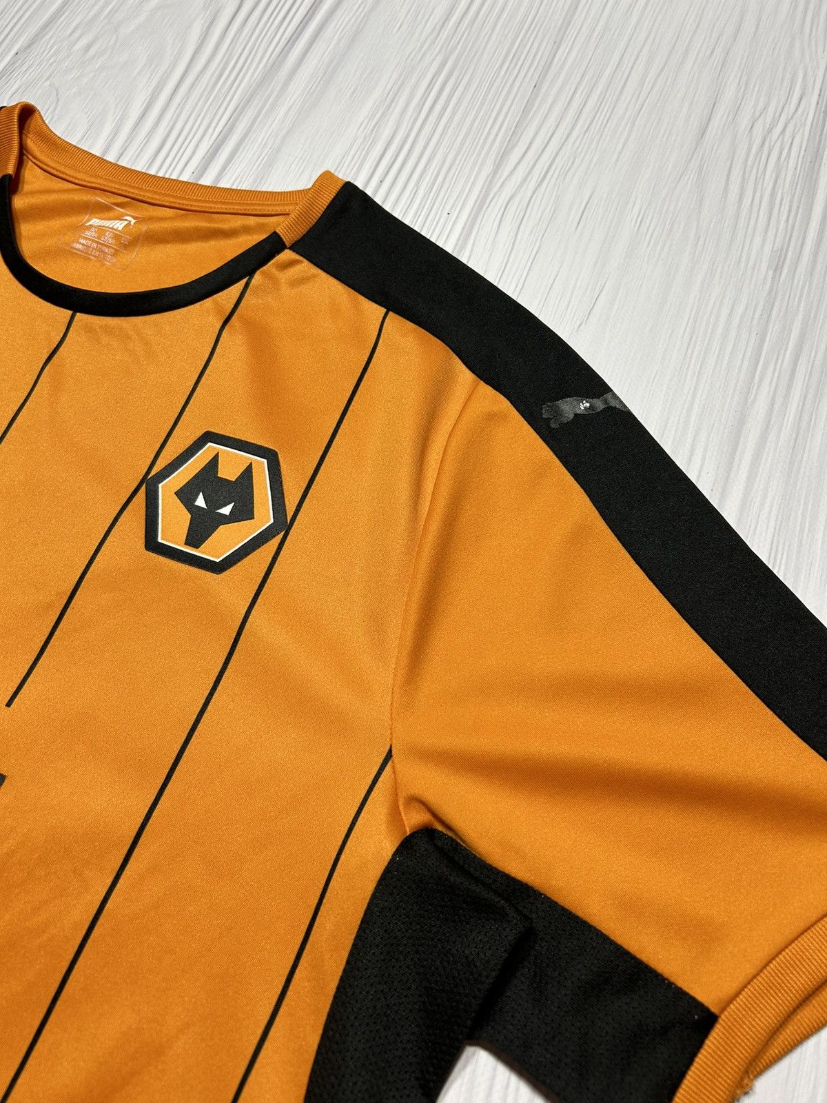 Puma GAZZA 89 Wolverhampton 2016/17 Home Soccer Jersey Puma L Size US L / EU 52-54 / 3 - 9 Thumbnail