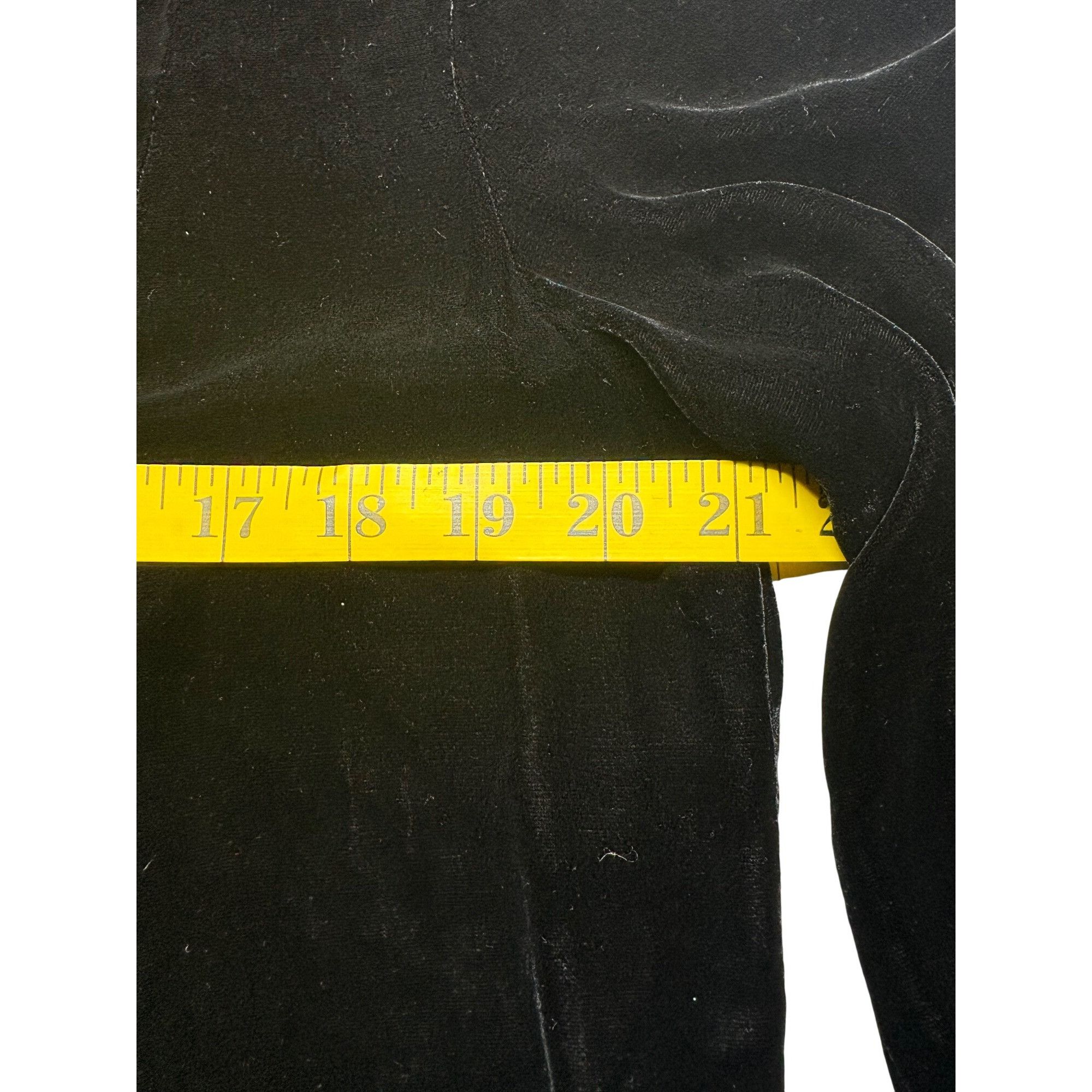 J. Jill J. Jill Women’s Black Velvet Blouse LP Petite – Quiet Luxury Size L / US 10 / IT 46 - 5 Thumbnail