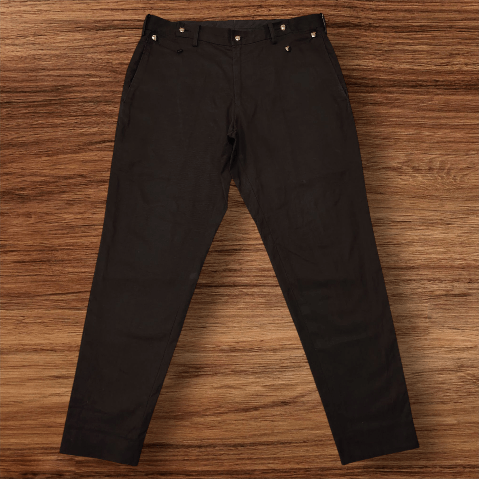 Yohji Yamamoto Yohji Yamamoto Black Pants Size US 34 / EU 50 - 1 Thumbnail
