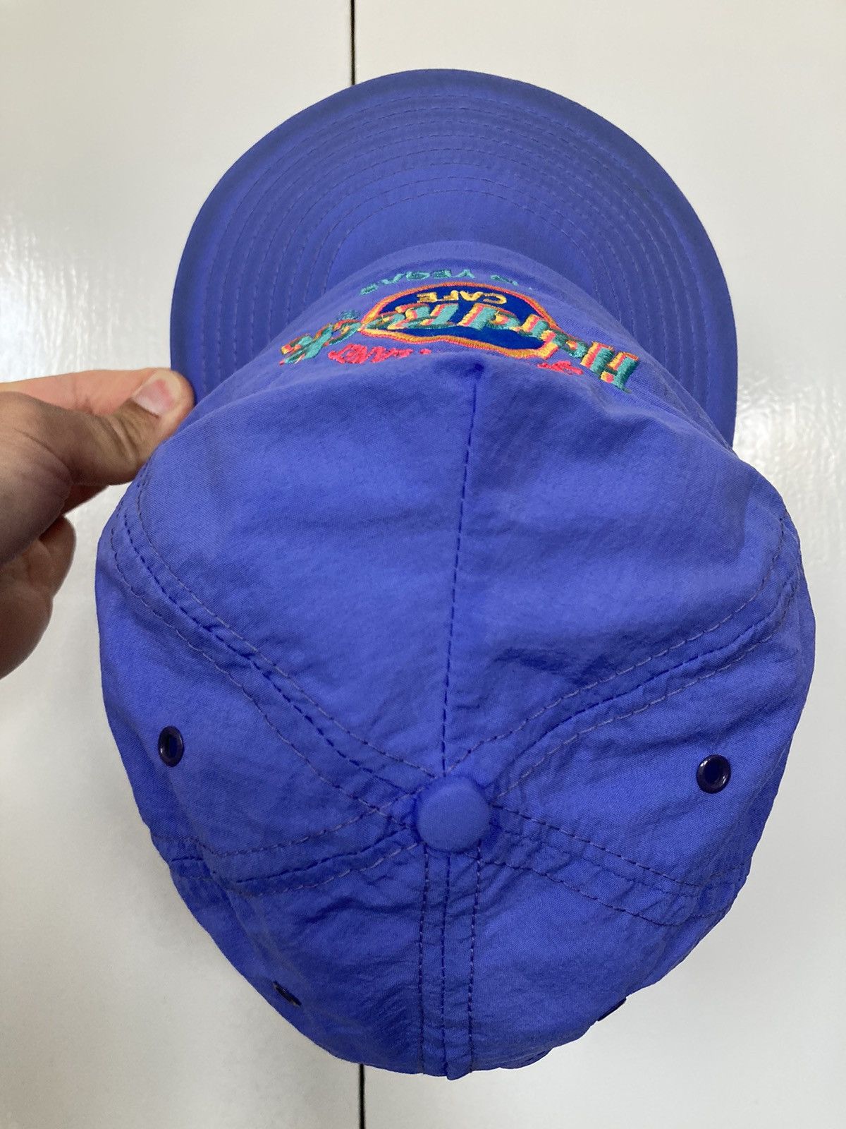 Hard Rock Cafe × Vintage HARD ROCK CAFE LAS VEGAS HAT CAP SAVE THE PLANET VINTAGE 90S Size ONE SIZE - 6 Thumbnail