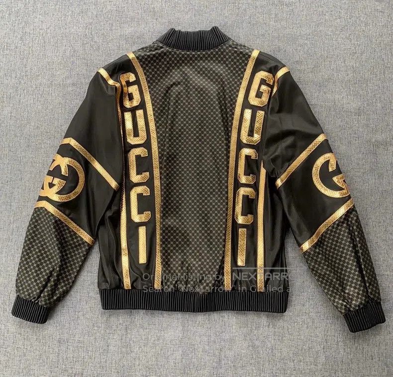 Gucci Gucci Limited edition leather jacket Size US M / EU 48-50 / 2 - 2 Thumbnail