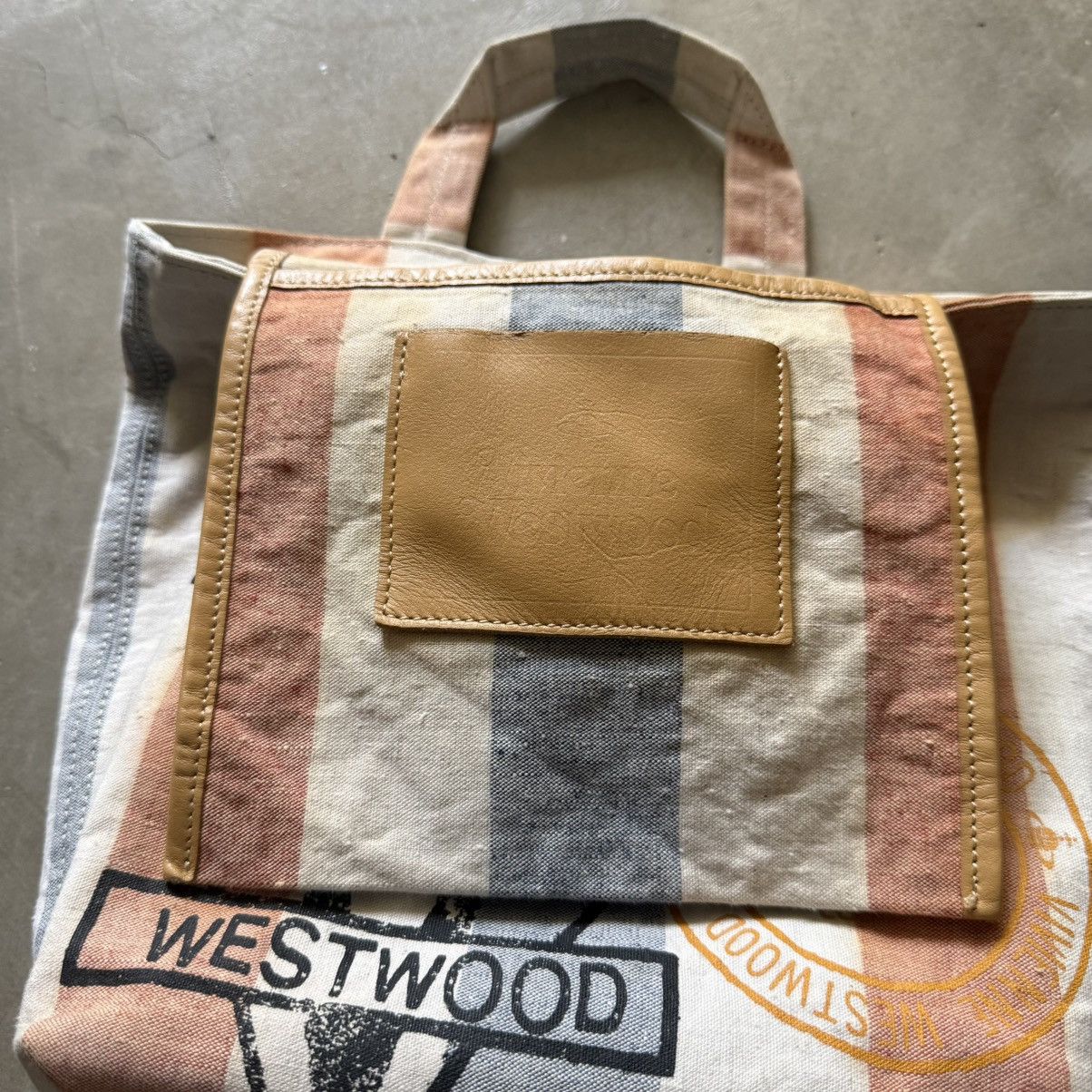 Vivienne Westwood Vivienne Westwood S/S 2019 London Canvas Tote Hand Bag Size ONE SIZE - 9 Thumbnail