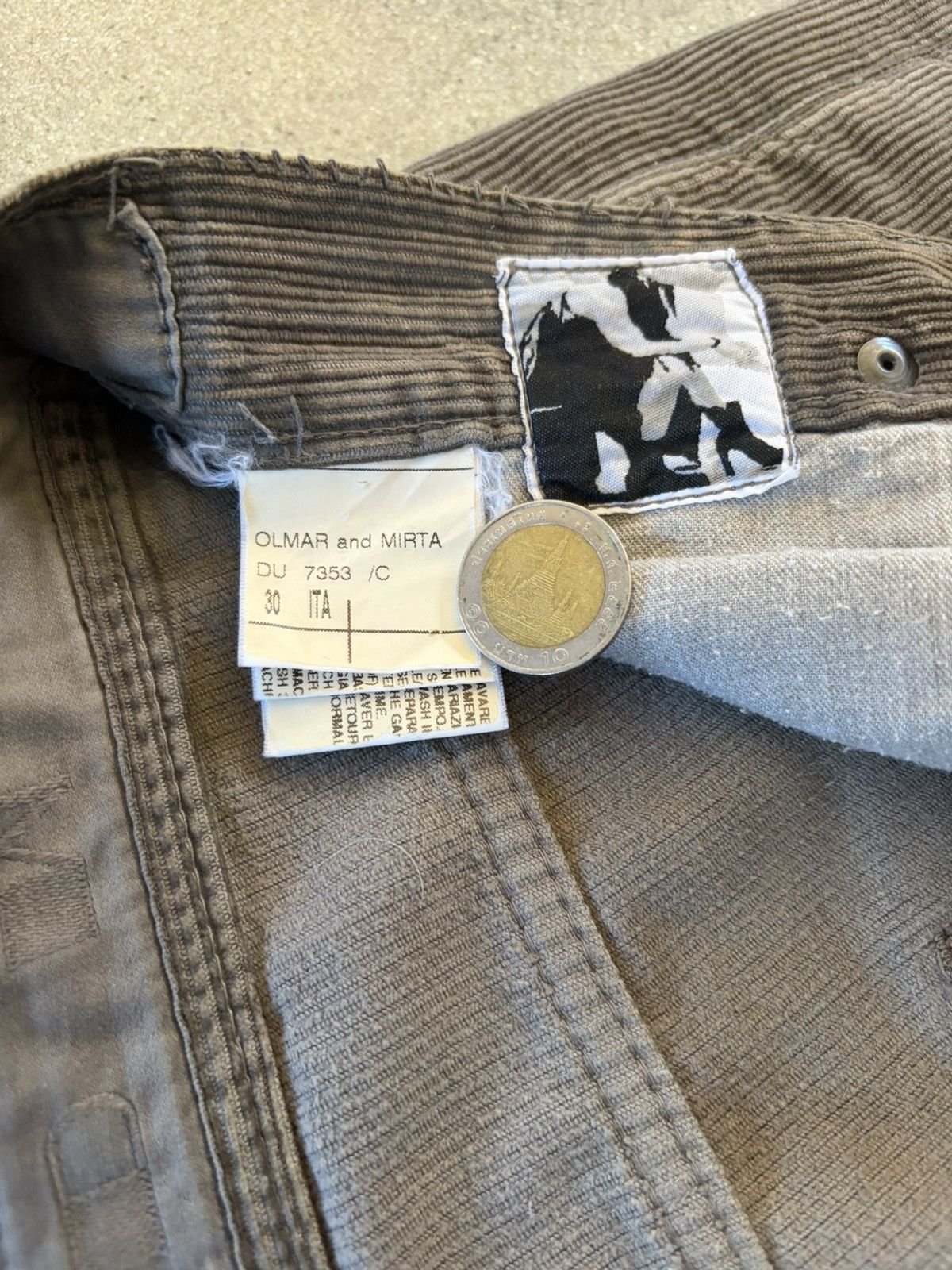 Rick Owens Rick Owens FW07 “Exploder” Dust Detroits Size US 30 / EU 46 - 5 Thumbnail