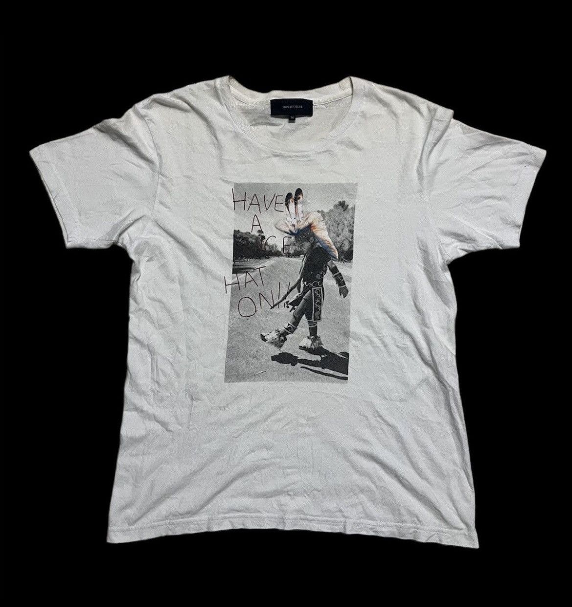 Japanese Brand × Ships Jet Blue Ship Jet Blue White Short Sleeve Tshirt Size US M / EU 48-50 / 2 - 1 Thumbnail
