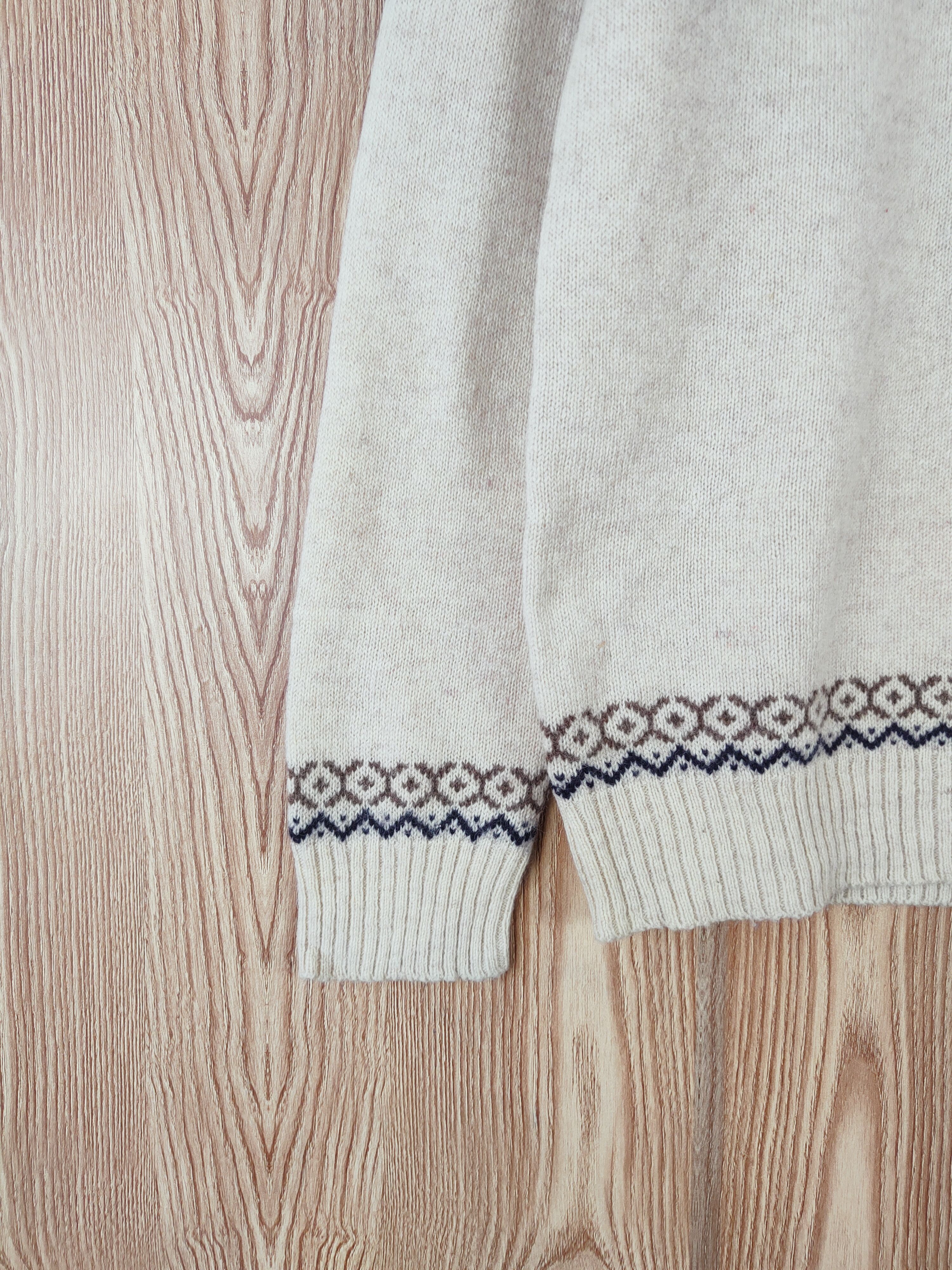 Japanese Brand × Vintage Kearney House Cream Knitwear Sweatshirts #W676 Size M / US 6-8 / IT 42-44 - 4 Thumbnail