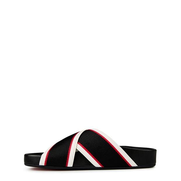 Christian Louboutin Hot Cross Bizz Ribbon Sandals Size US 8 / IT 38 - 3 Thumbnail