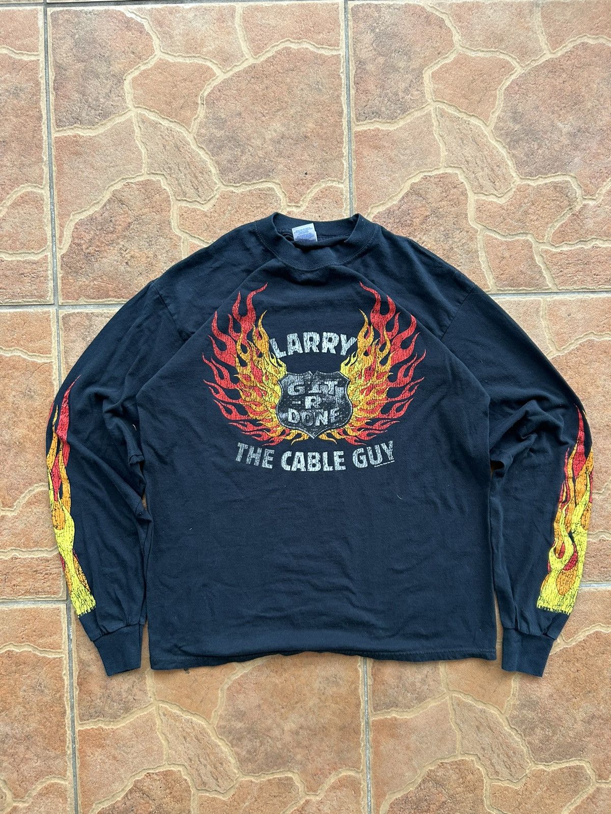 Harley Davidson × Vintage Harley Davidson style long sleeve Size US L / EU 52-54 / 3 - 1 Thumbnail