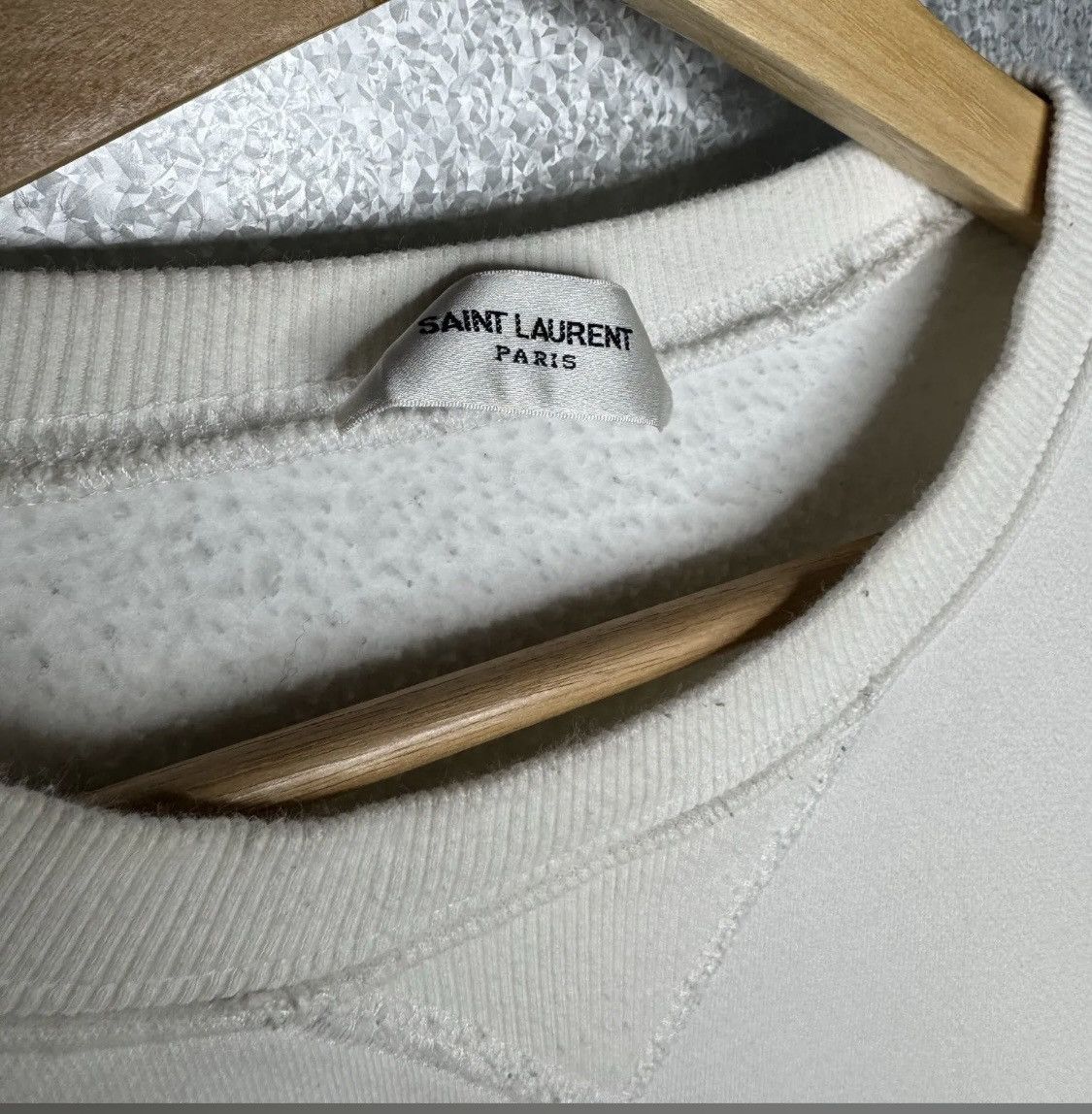 Yves Saint Laurent Ysl crewneck Size US L / EU 52-54 / 3 - 3 Thumbnail