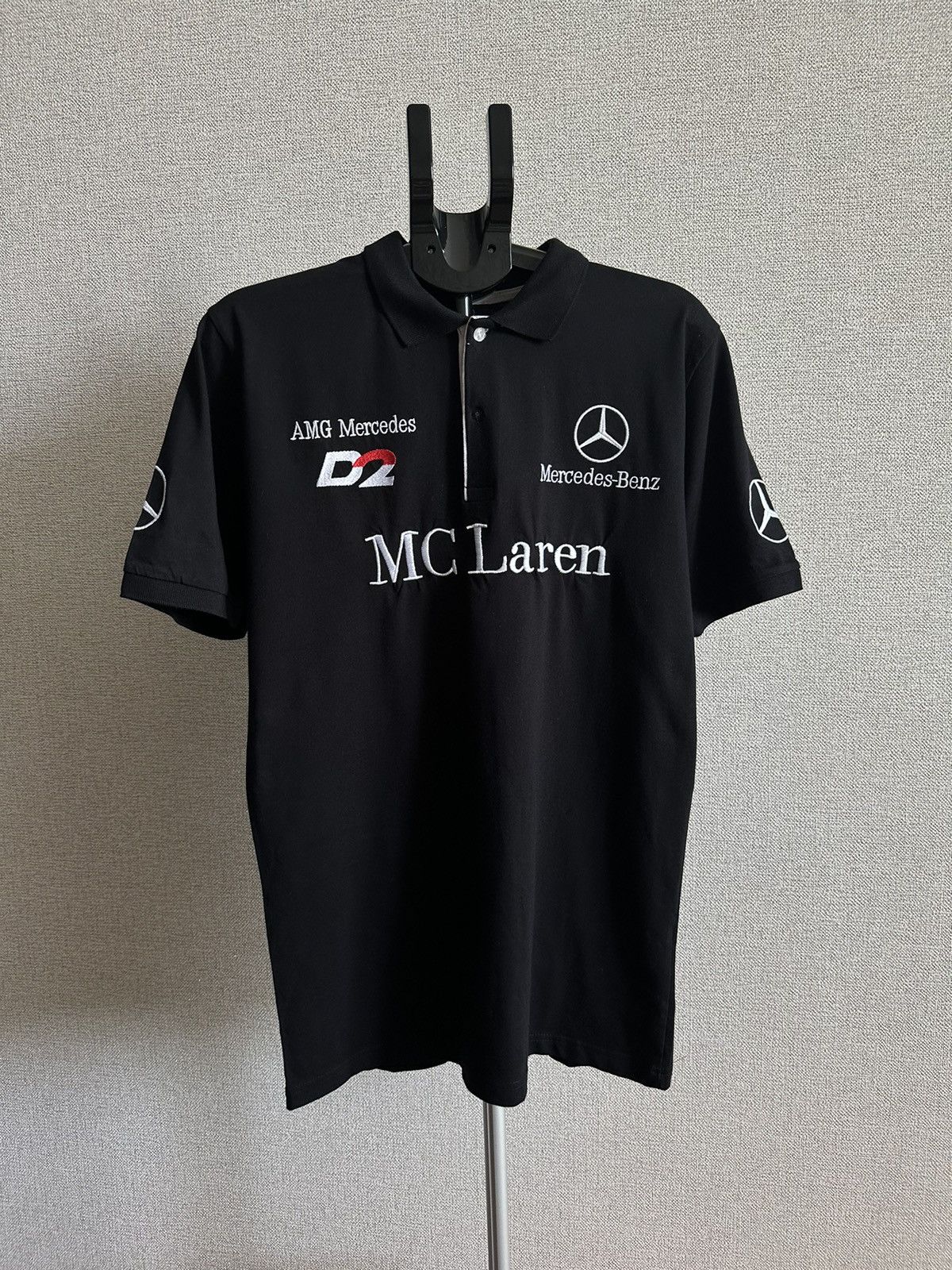 Mercedes-Benz Vintage Mercedes Benz McLaren AMG Polo Size US M / EU 48-50 / 2 - 1 Thumbnail