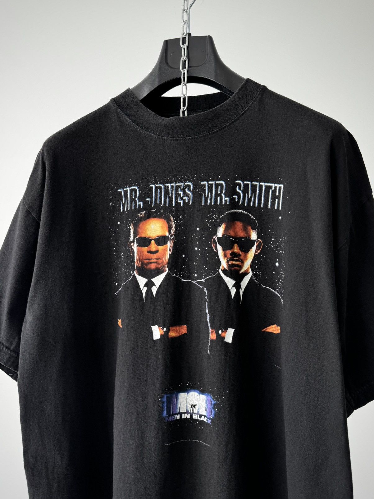 Vintage Vintage 1997 Men In Black Promo Movie T-Shirt Size US L / EU 52-54 / 3 - 3 Thumbnail
