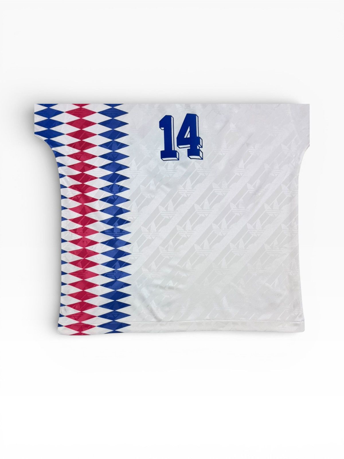Adidas Vtg⚽️1994 World Cup Jersey France#14 Zidane Size US L / EU 52-54 / 3 - 4 Thumbnail
