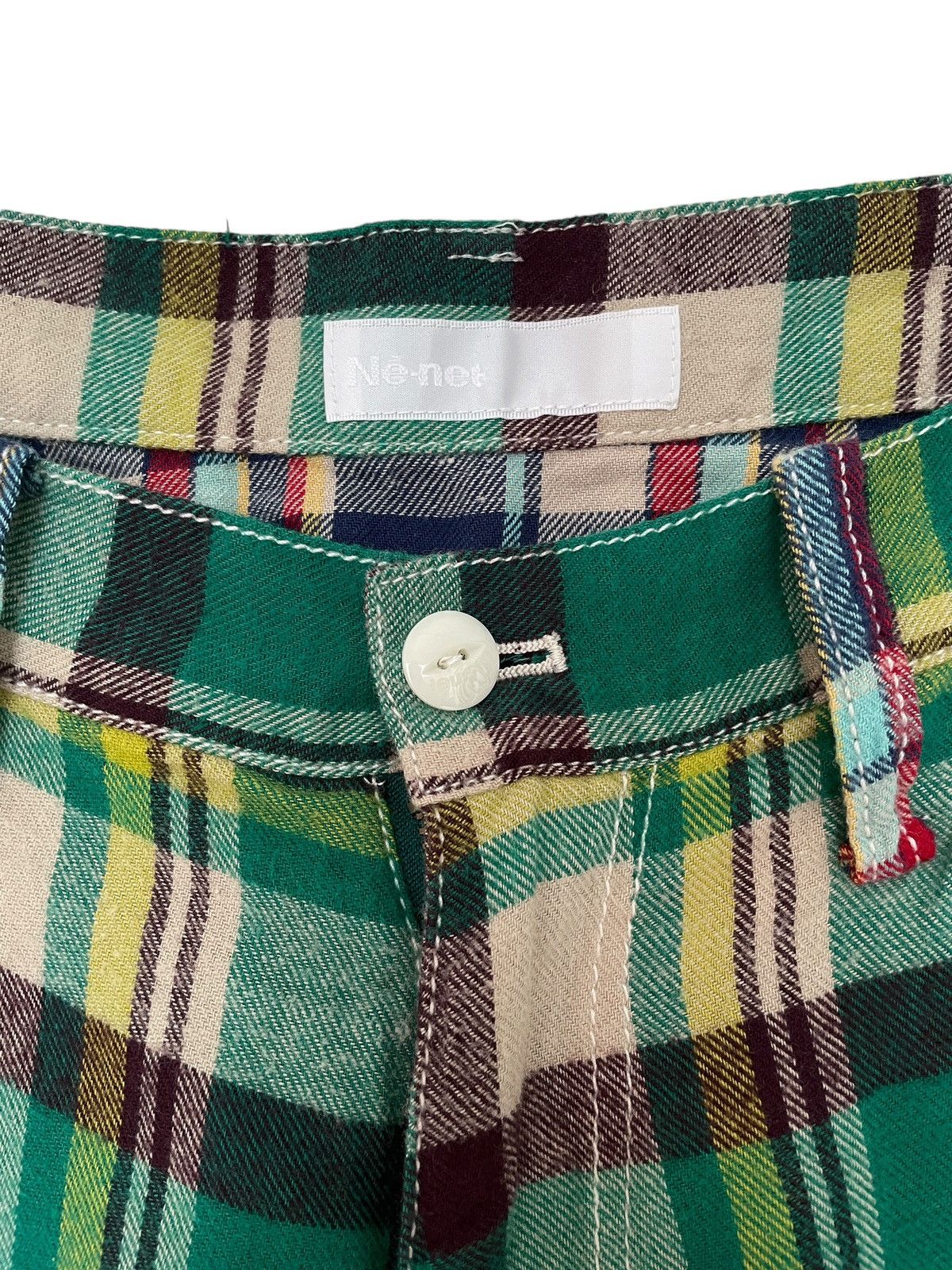 Ne-Net Vintage Brand Ne-net Issey Miyake Cropped Pants 2000s Size US 27 - 9 Thumbnail