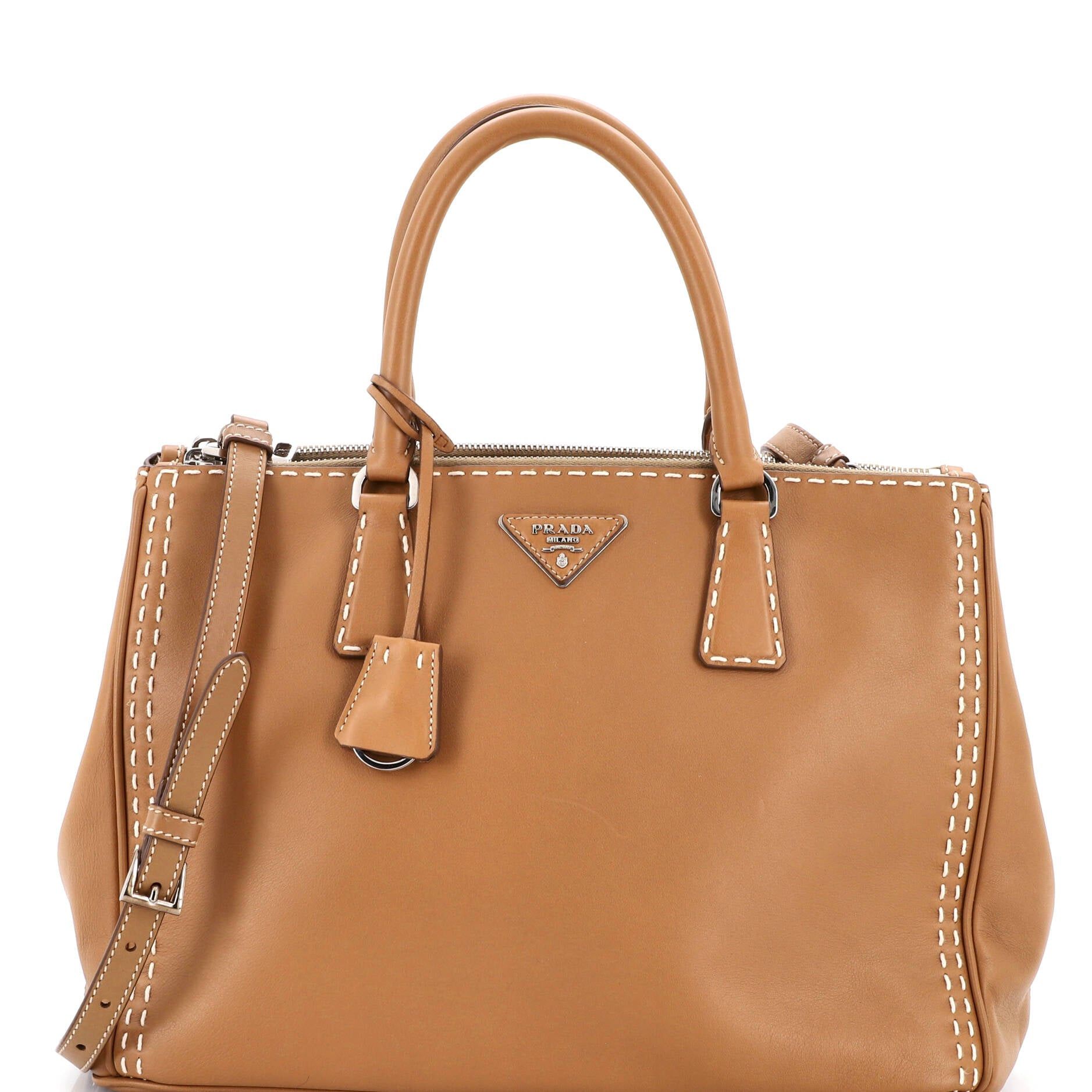 Prada Galleria Double Zip Tote Size ONE SIZE - 1 Thumbnail