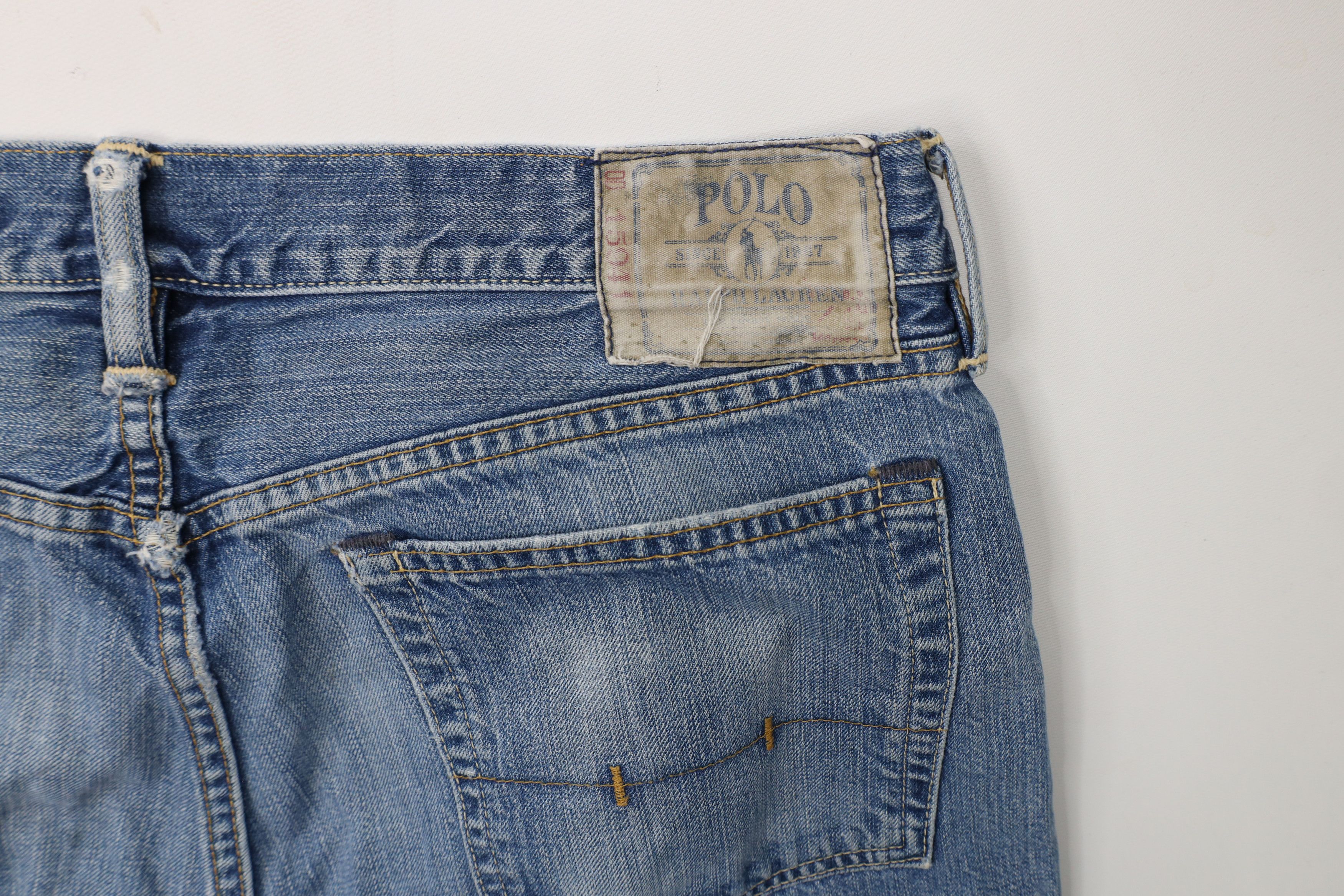 Ralph Lauren × Vintage Vintage Ralph Lauren 867 Classic Fit Denim Jeans Blue Cotton Size US 34 / EU 50 - 12 Thumbnail