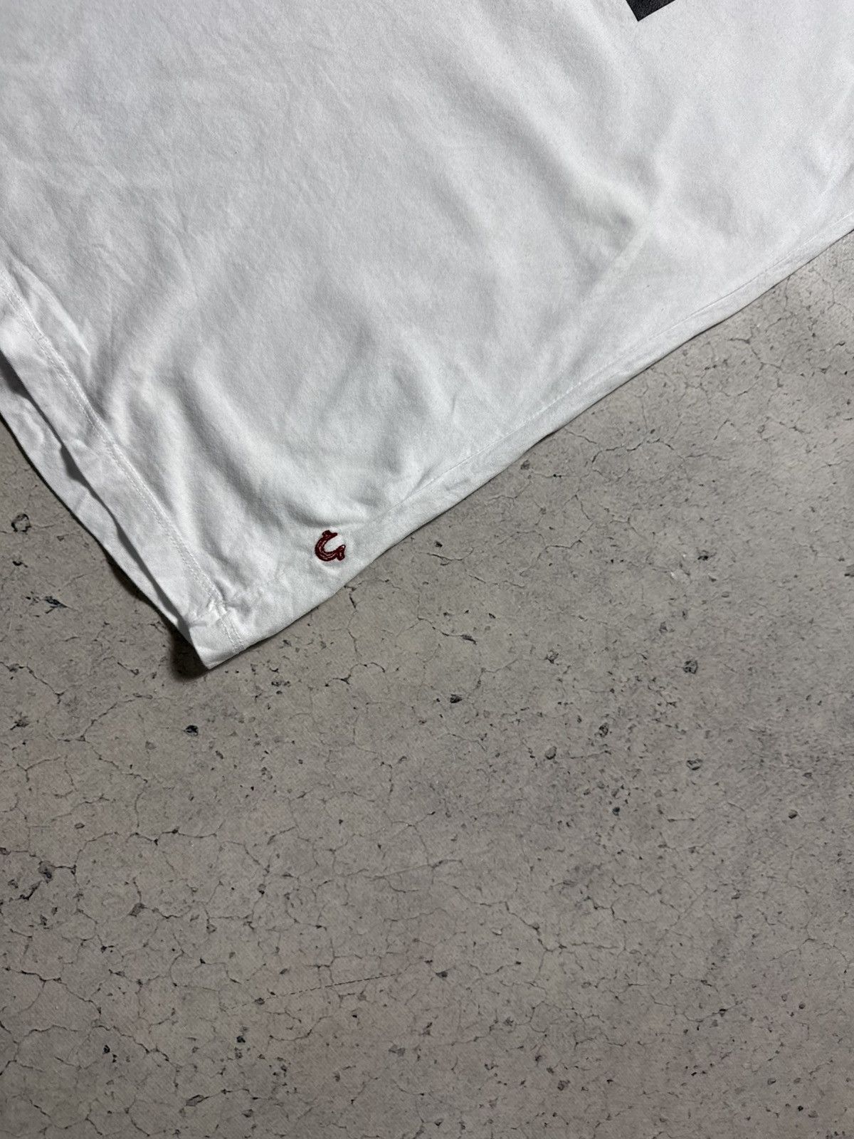 True Religion True Religion Buddha Big Logo White T-Shirt Size L Size US L / EU 52-54 / 3 - 2 Thumbnail