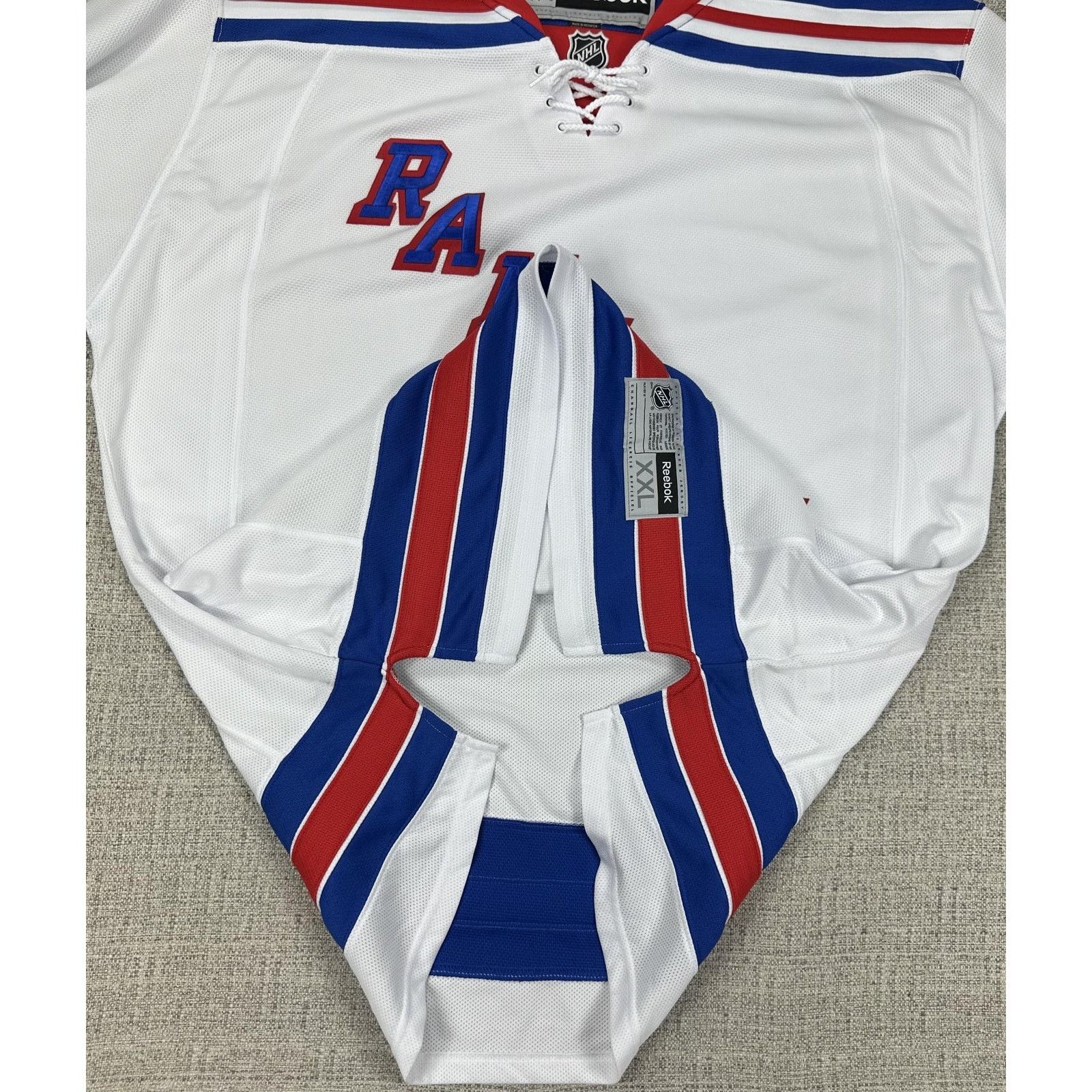 Reebok New York Rangers Jersey 2XL White NHL Premier Reebok New Size US XXL / EU 58 / 5 - 6 Thumbnail