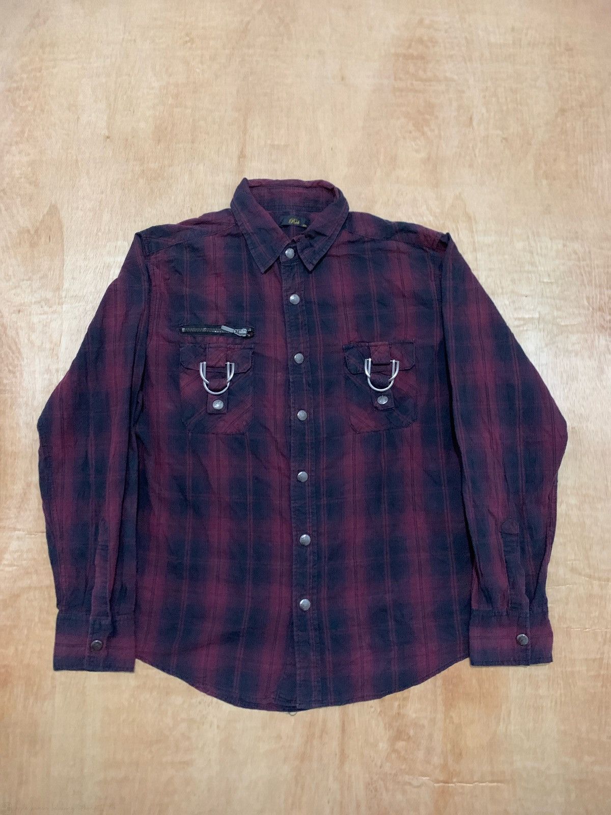 20471120 × Japanese Brand Vintage Dominion Shirt Size US L / EU 52-54 / 3 - 1 Thumbnail