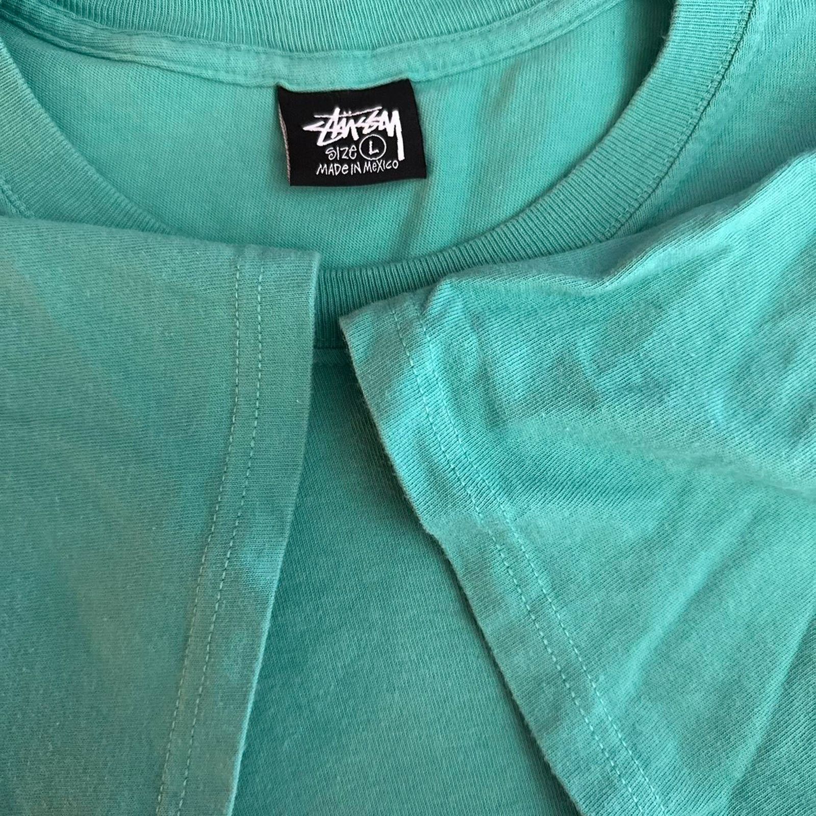 Stussy × Vintage Stussy 2021 A Go Go Shirt Size US L / EU 52-54 / 3 - 8 Thumbnail