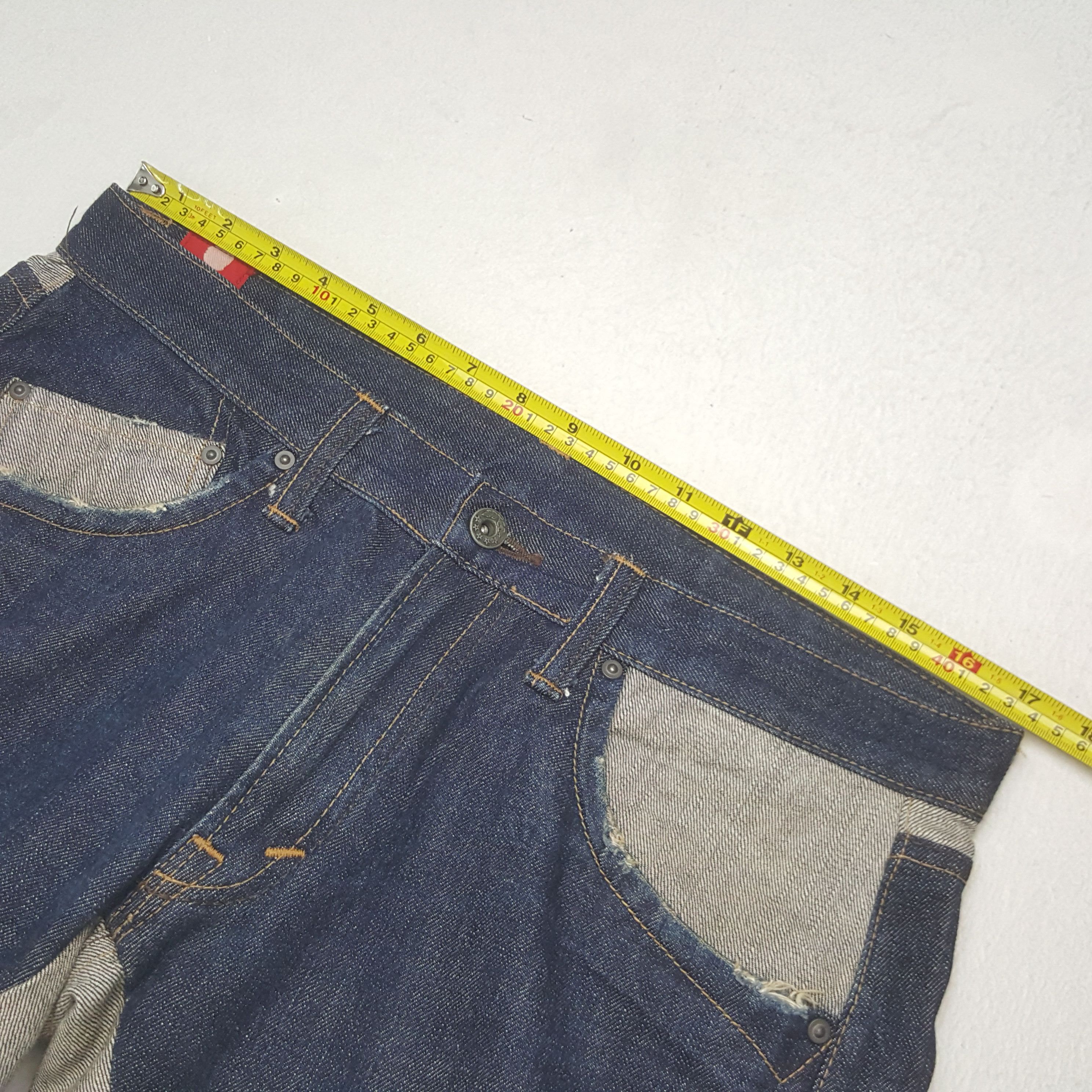 Japanese Brand Vintage Blue Way Japanese Rare Denim Jeans Size US 34 / EU 50 - 7 Thumbnail