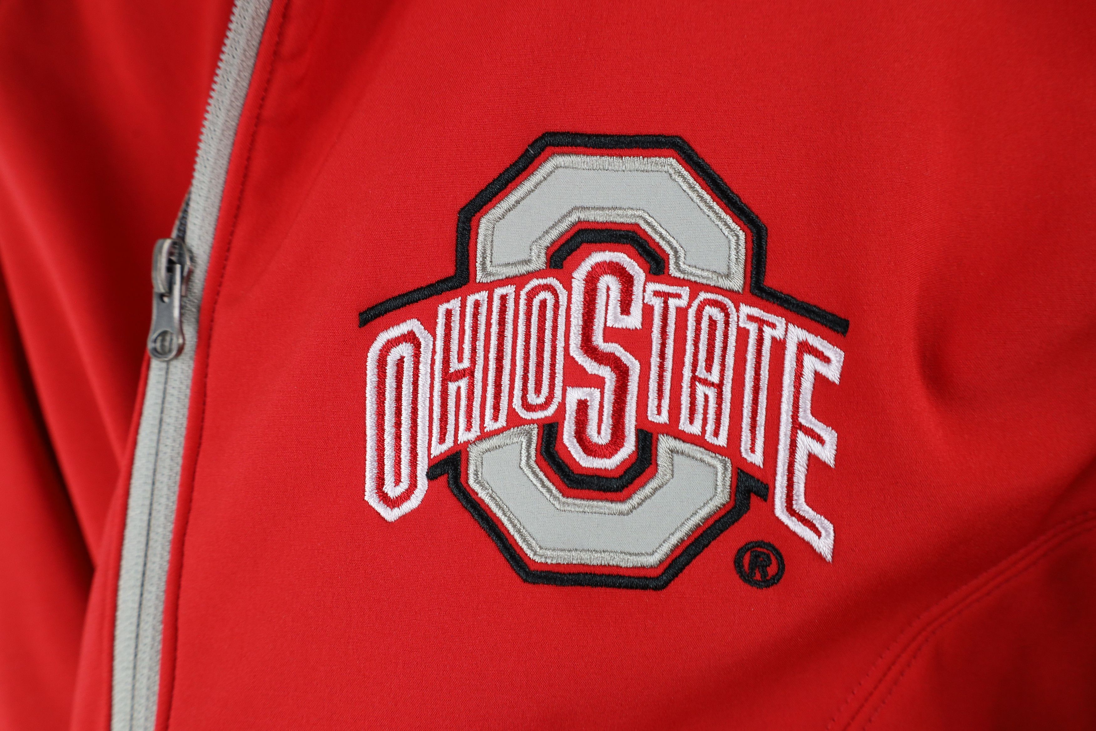 Vintage Vintage Ohio State University Soft Shell Full Zip Jacket Size US L / EU 52-54 / 3 - 7 Thumbnail