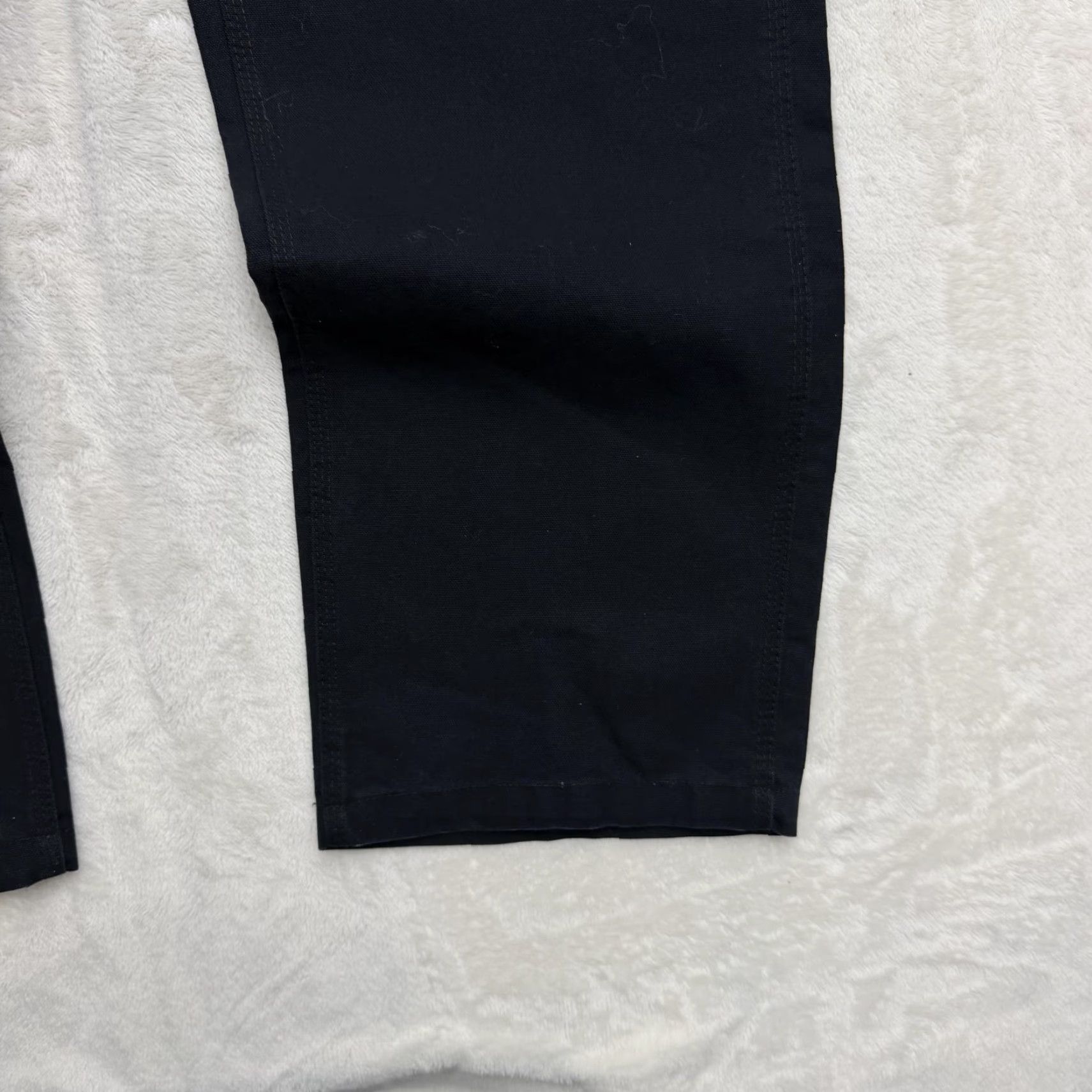 Vintage Rasco FR Jeans Pants Mens 38x35 Black Canvas Flame-Resistant Carpenter Work Pants Jeans Regular Inseam 35 in Men Black Rasco FR Size US 38 / EU 54 - 3 Thumbnail